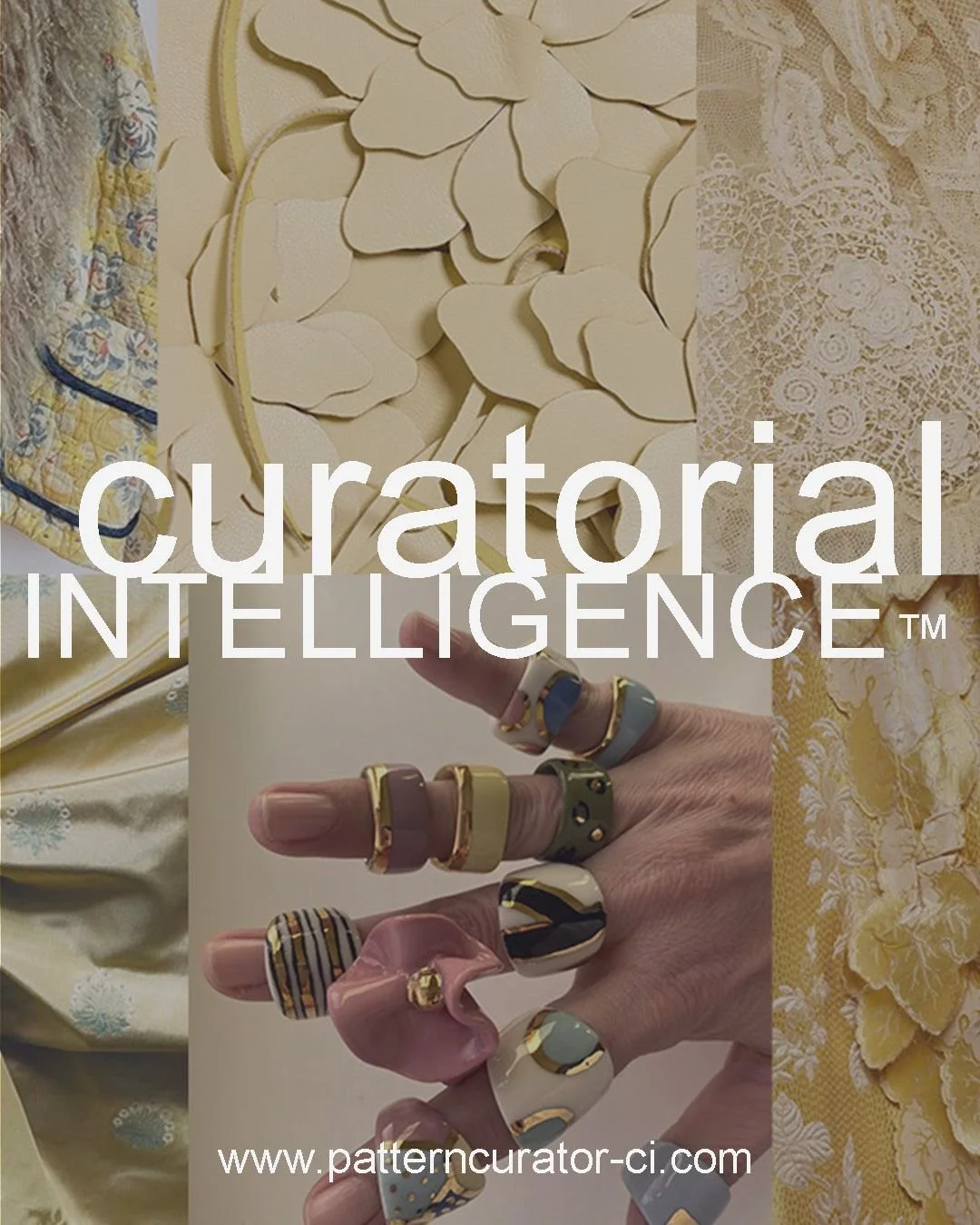 After many years of publishing seasonal trend reports through Pattern Curator and Pattern Curator Trend Service, the platform is evolving into a new format.

Curatorial Intelligence&trade; is a growing library of curated visual research &mdash; edito