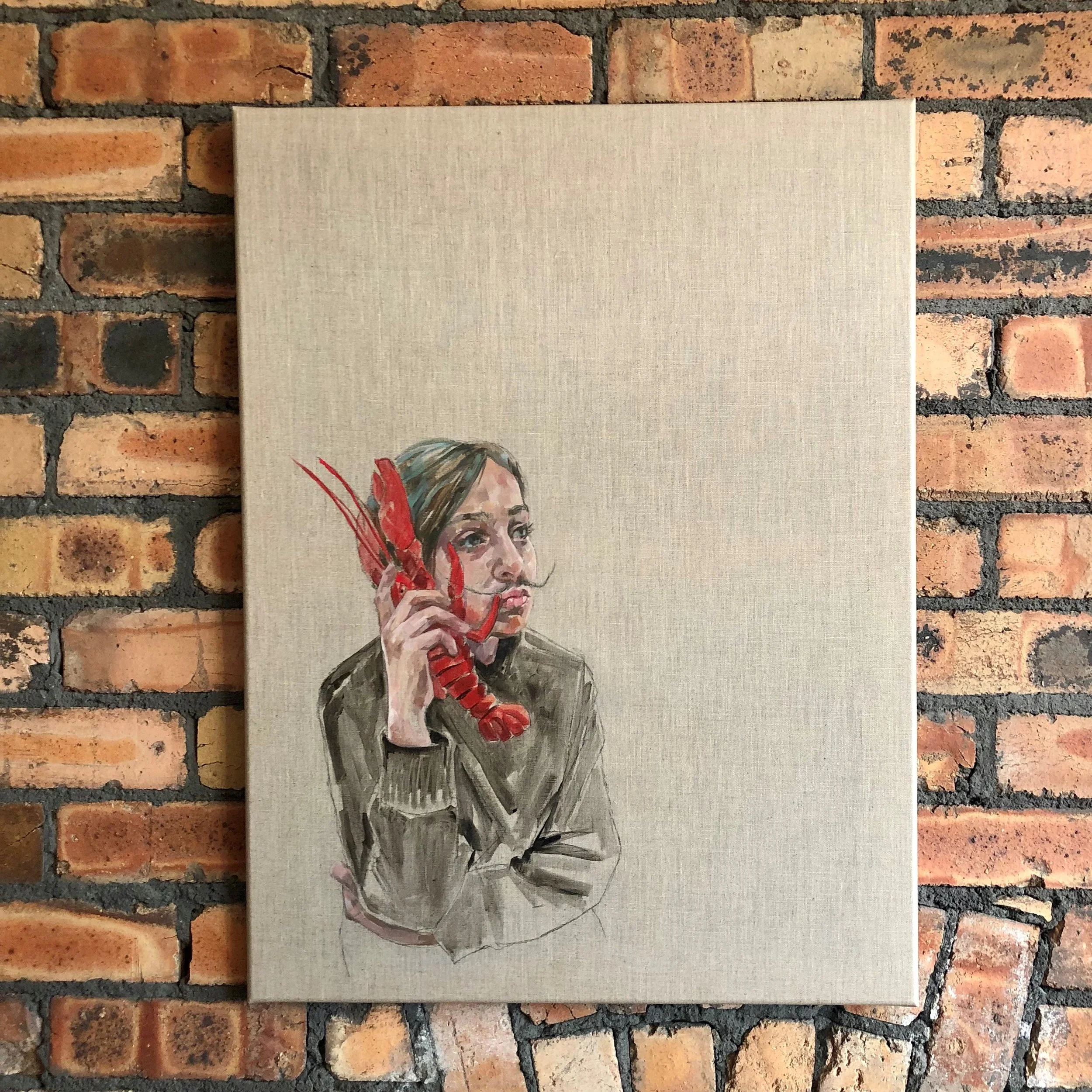 flo lee portrait artist art portraiture painting florence lee and co