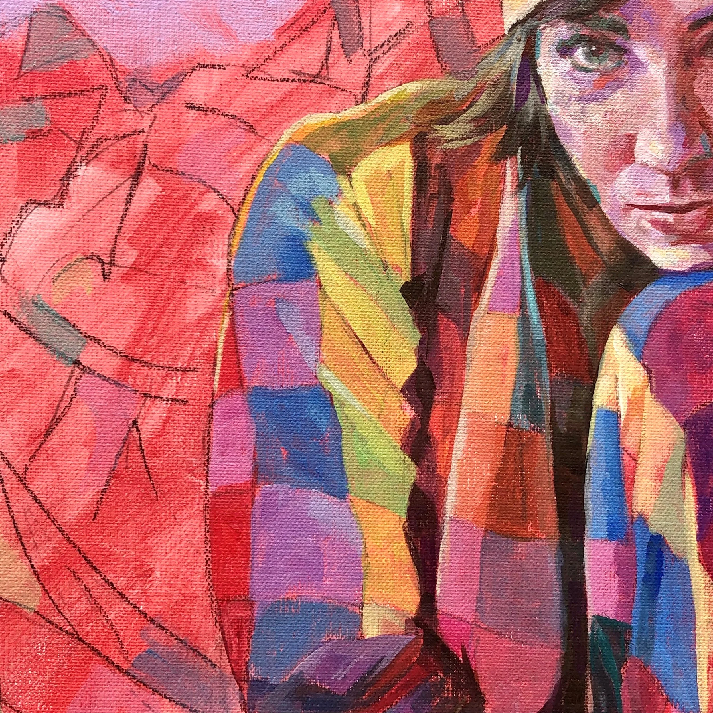 flo lee florence lee and co portrait portraiture art artist painting