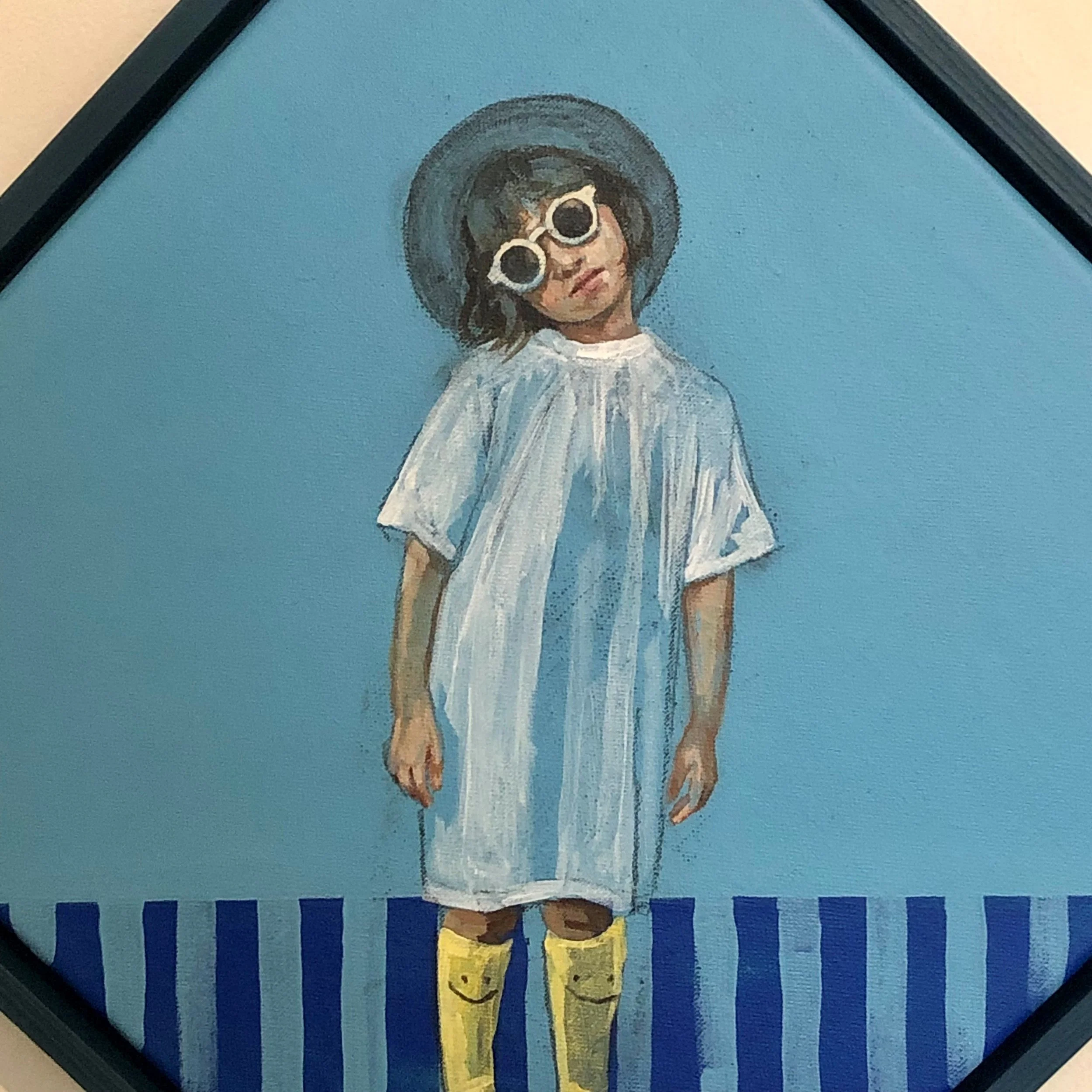 florence lee and co portrait painting art artist artwork