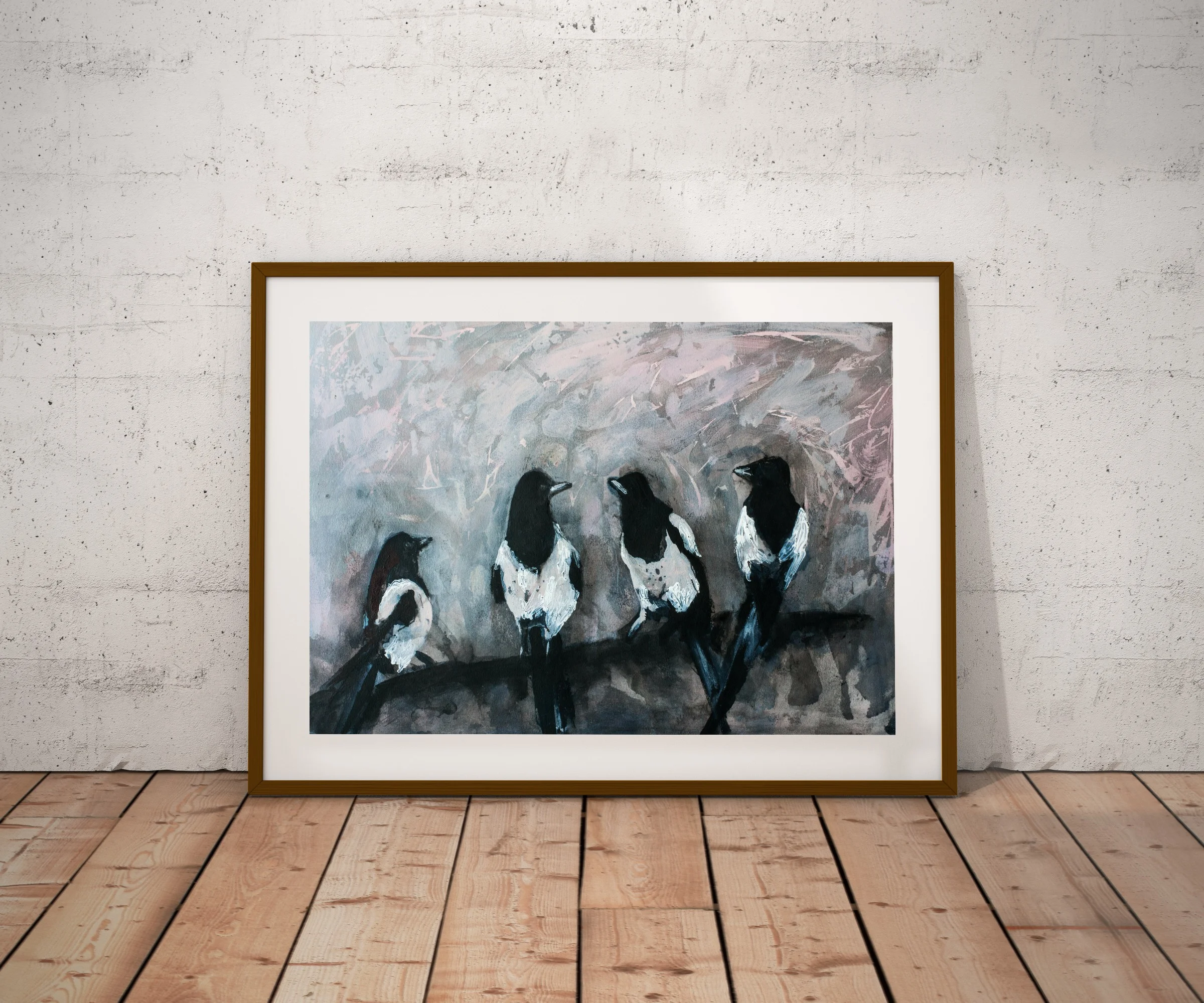 Magpie Painting