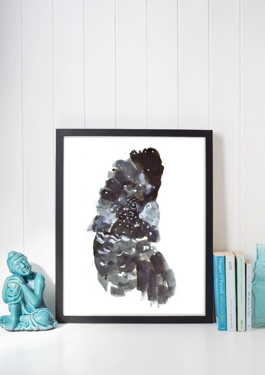 cockatoo art print