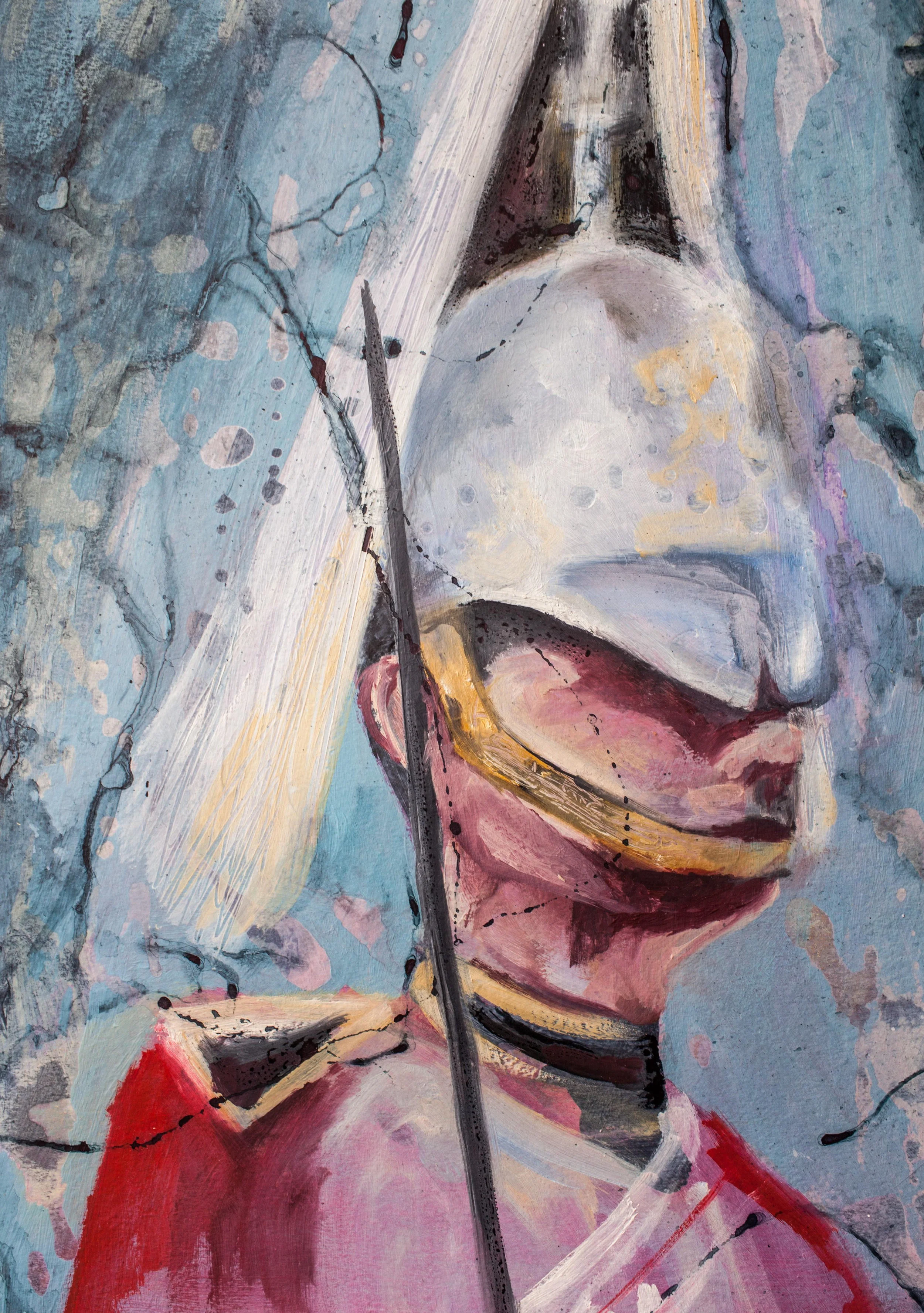 horse guard art print