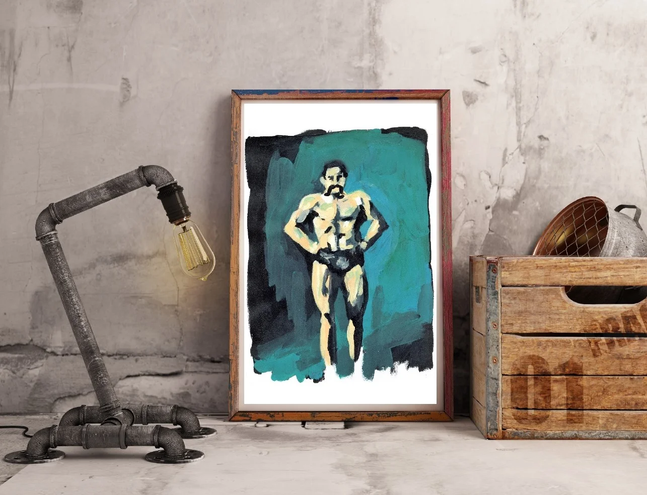 circus art print