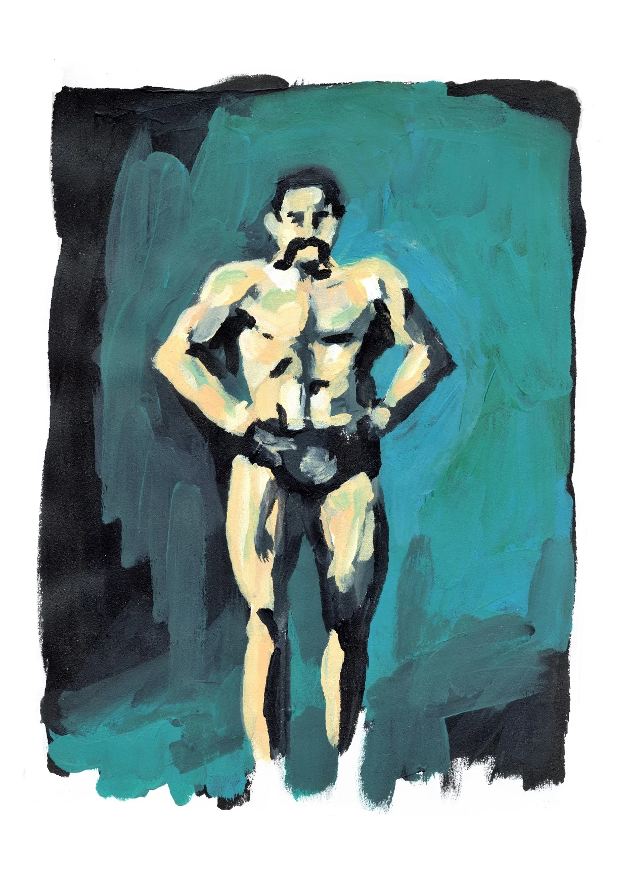 circus art print