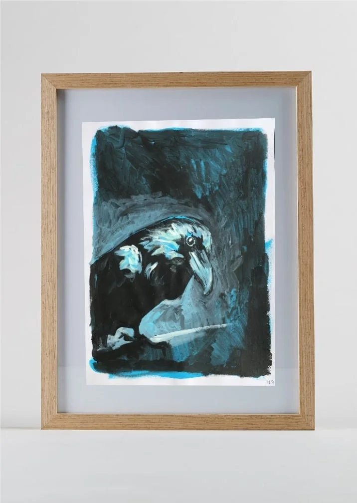 blackbird painting