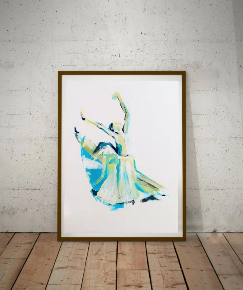 framed ballerina leap flo lee.jpg