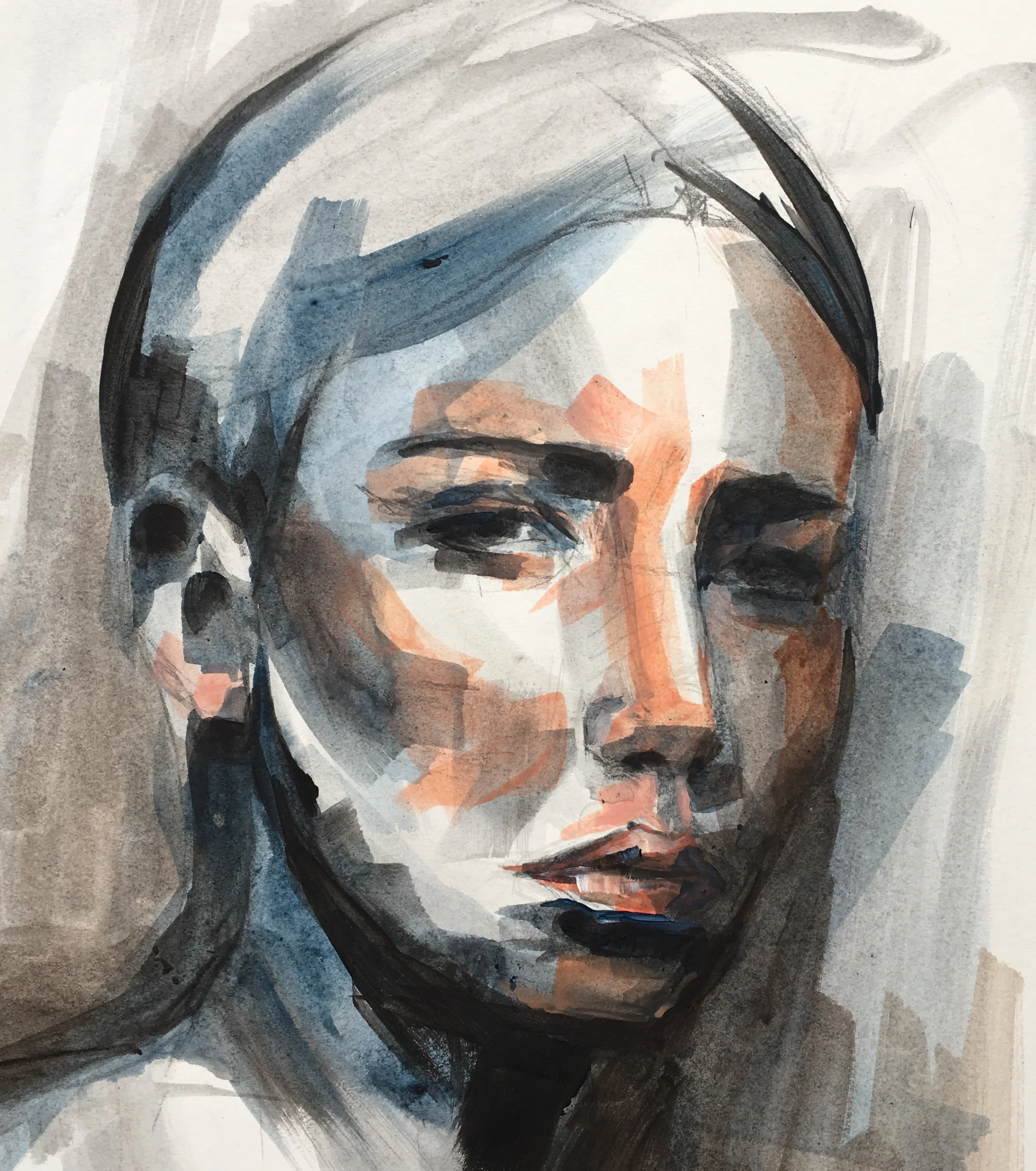 contemporary portrait flo lee
