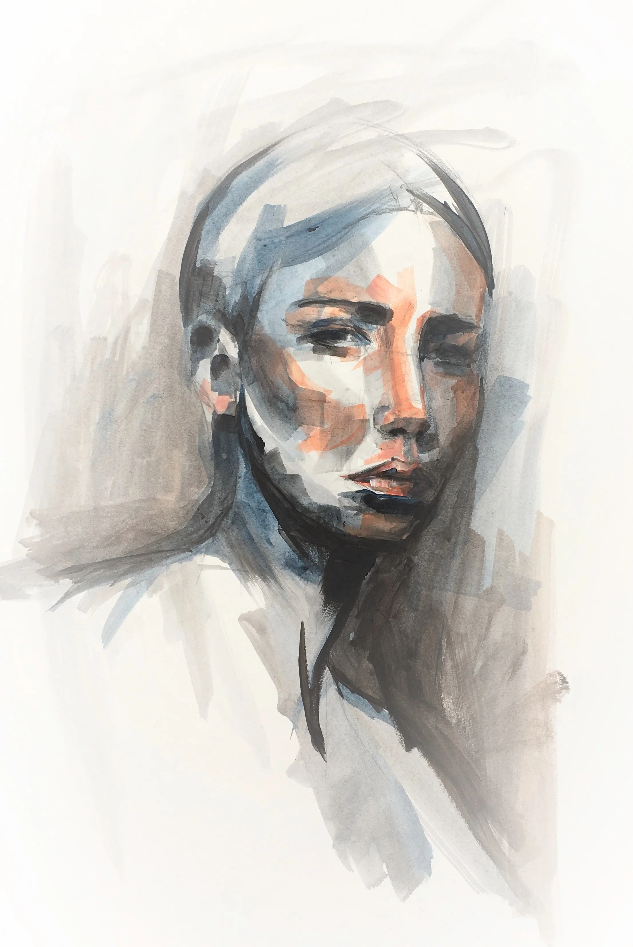 Contemporary female portrait