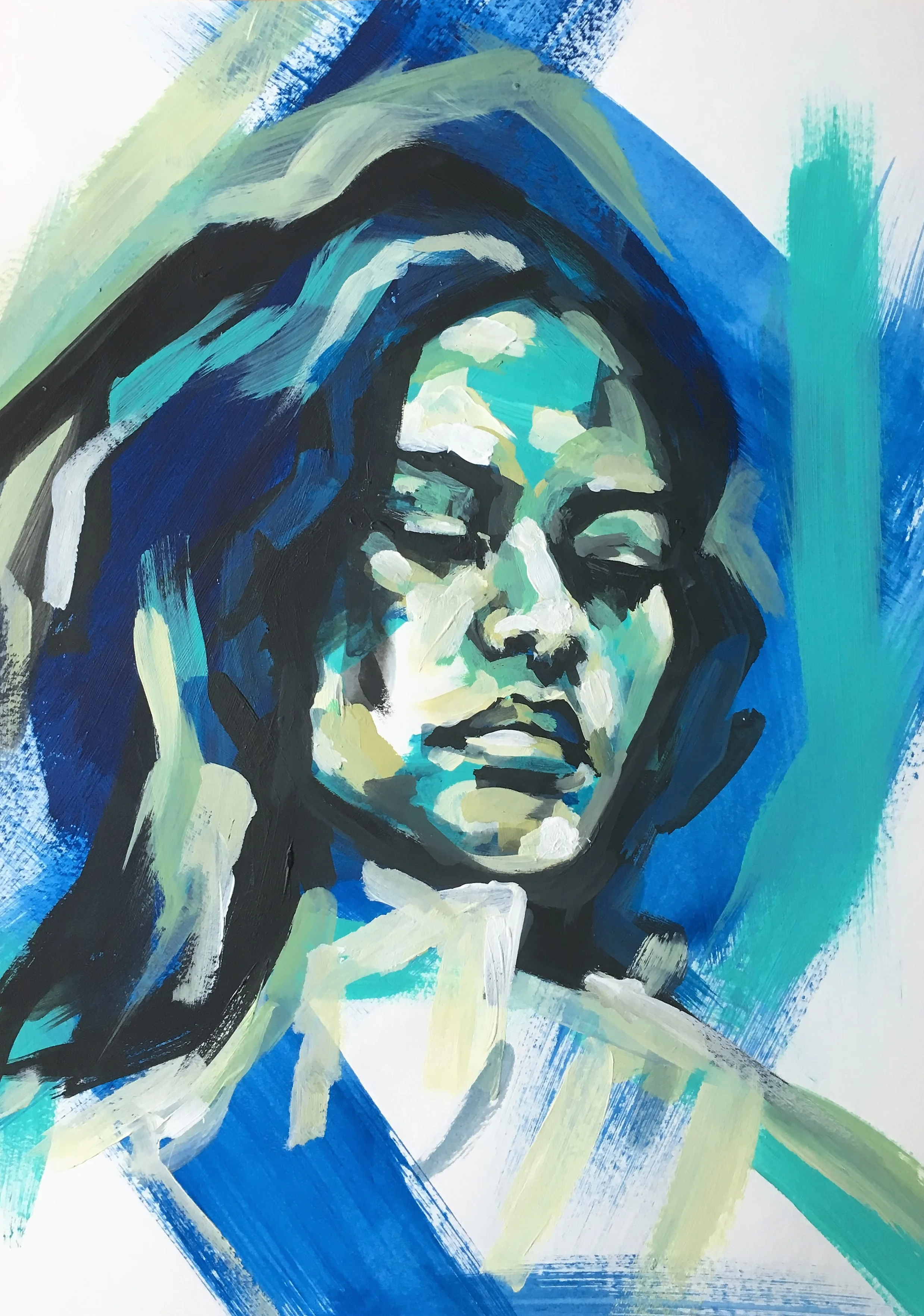 contemporary portrait flo lee