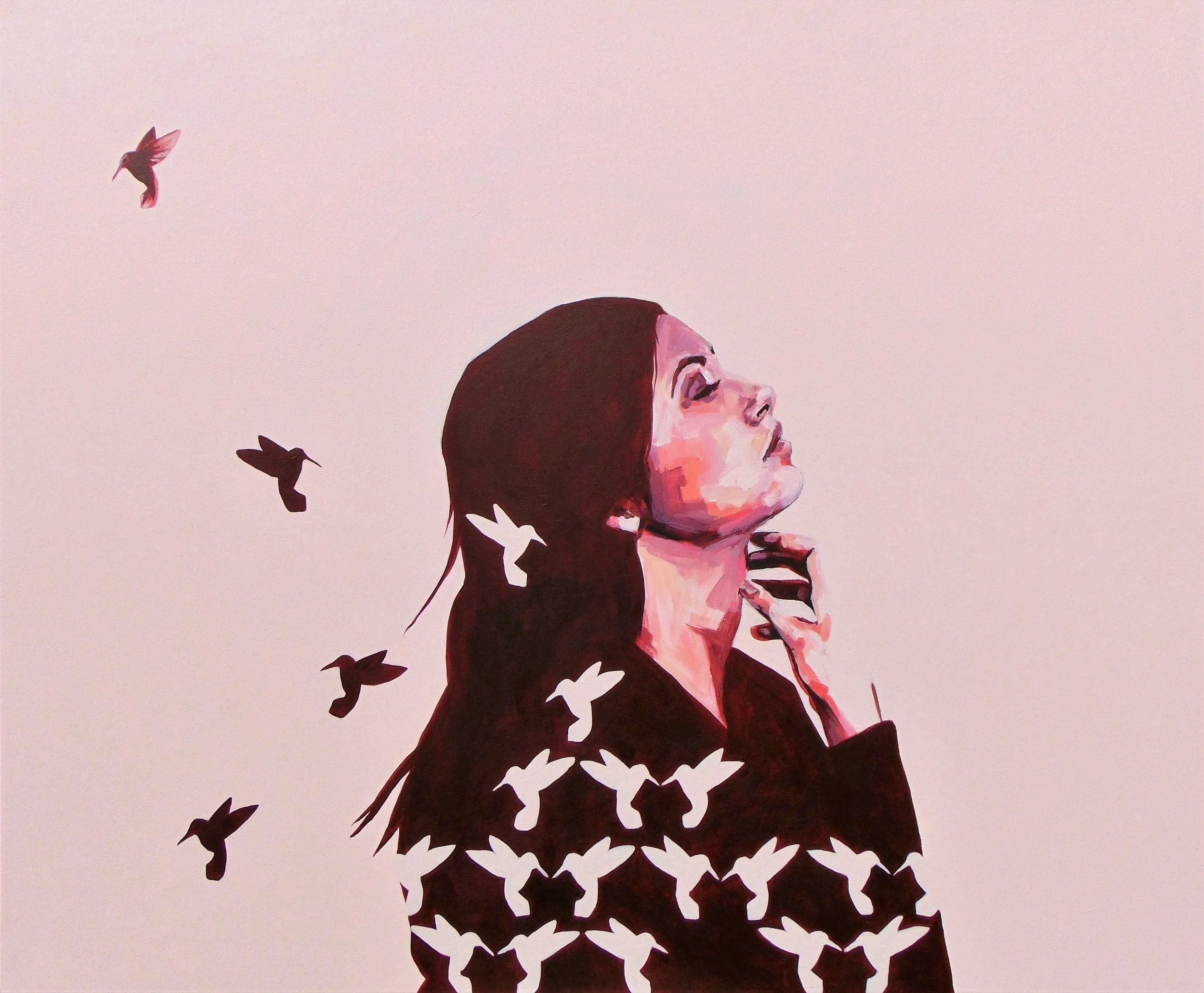 Copy of what if you fly art print Flo Lee