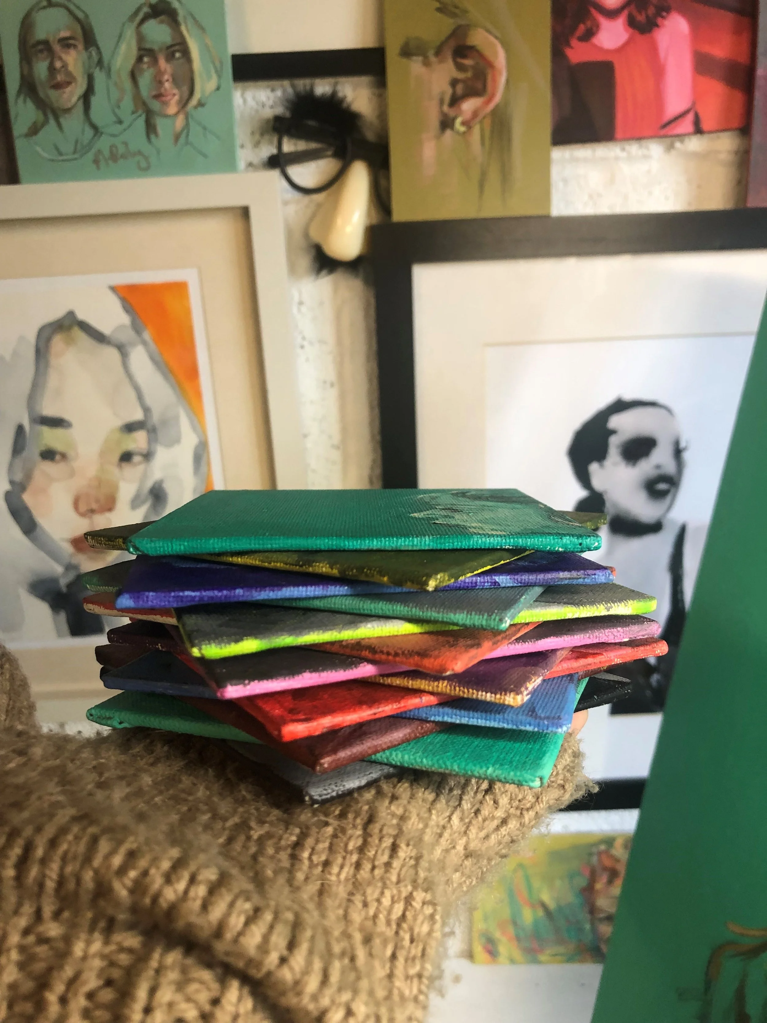 Small Portrait Painting Art