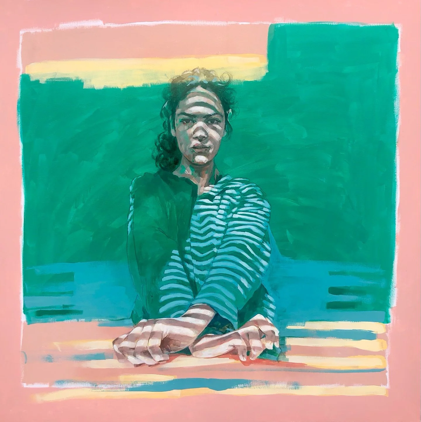 3 paintings, 3 sizes (1m, 40cm and 10cm), 3 different ways, 1 reference.

(Number 2 and 3 are available)