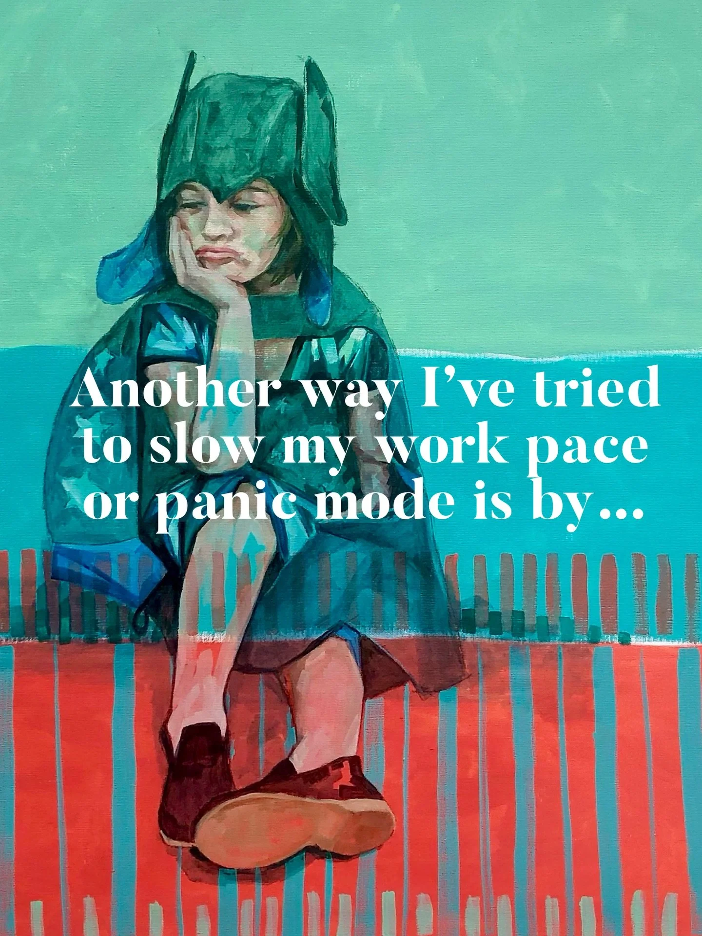 Reasons why I decided to start releasing work just on Fridays, it wasn&rsquo;t a commercial decision, it was a decision for me to allow myself a bit more space, not to be in panic mode.
I always have work on my site, but if you are interested in seei