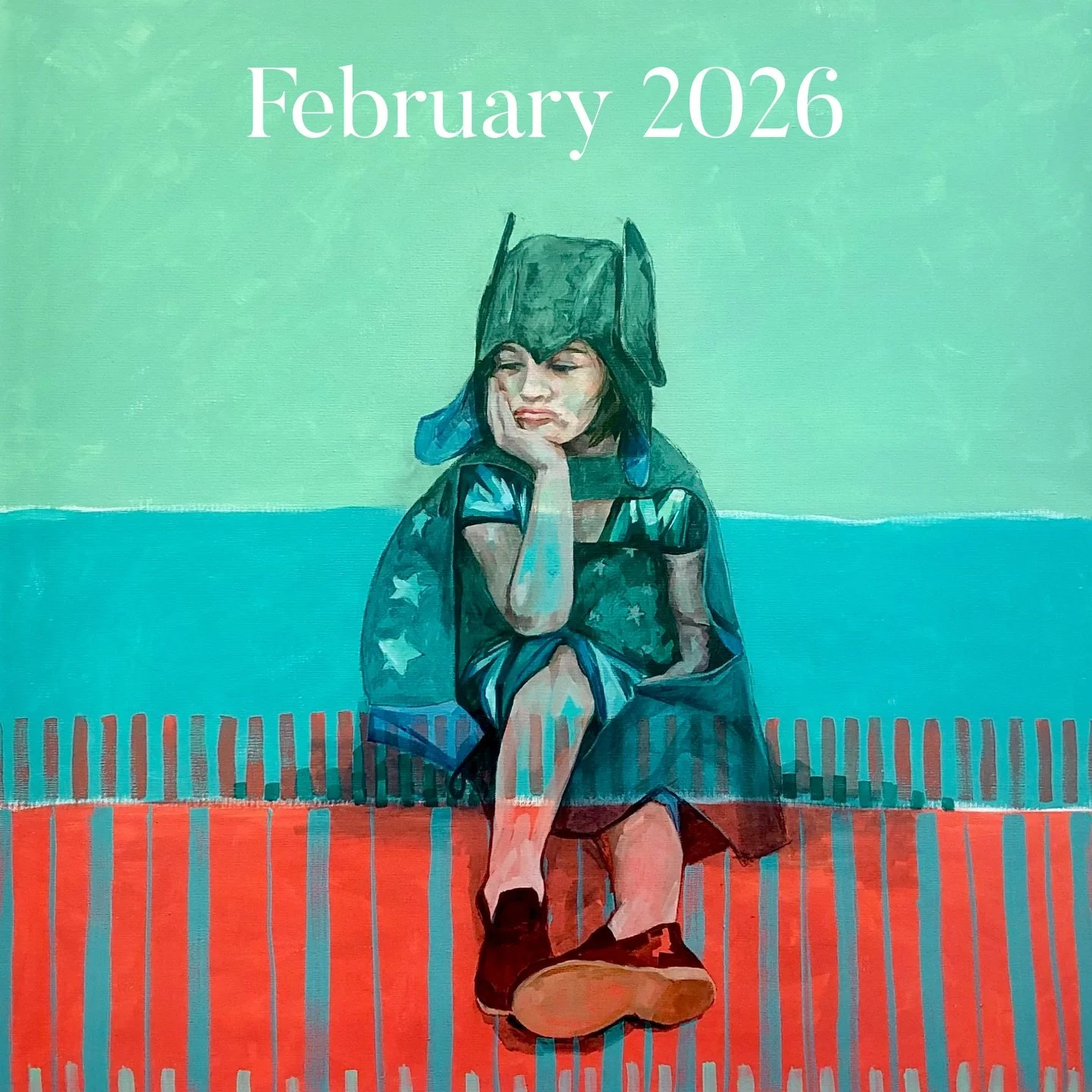 A look back over paintings and artwork over the years - same month, different years ❤️