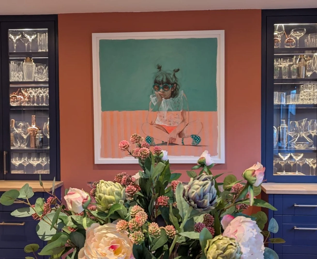A few pieces in their forever homes&hellip;. Always nice to see something in its forever home and always a little surreal to see.

I haven&rsquo;t released new work for a while but I&rsquo;ll get back to it soon. There is still some work available on