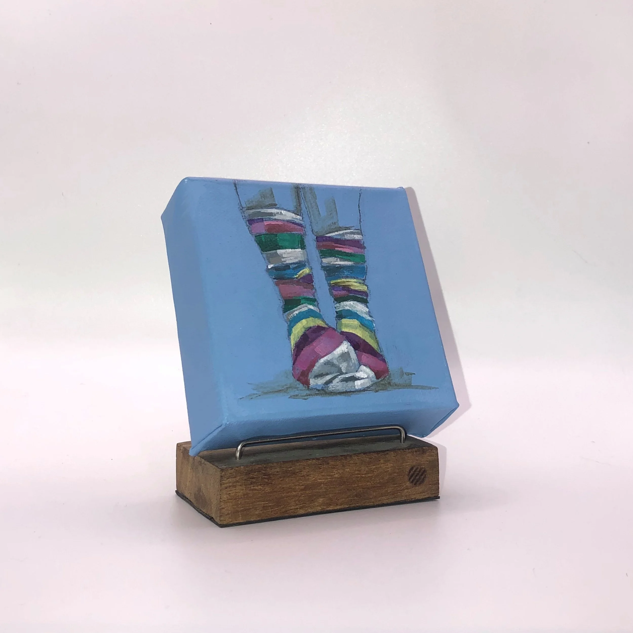 Flo lee painting art artist portrait art florenceleeandco