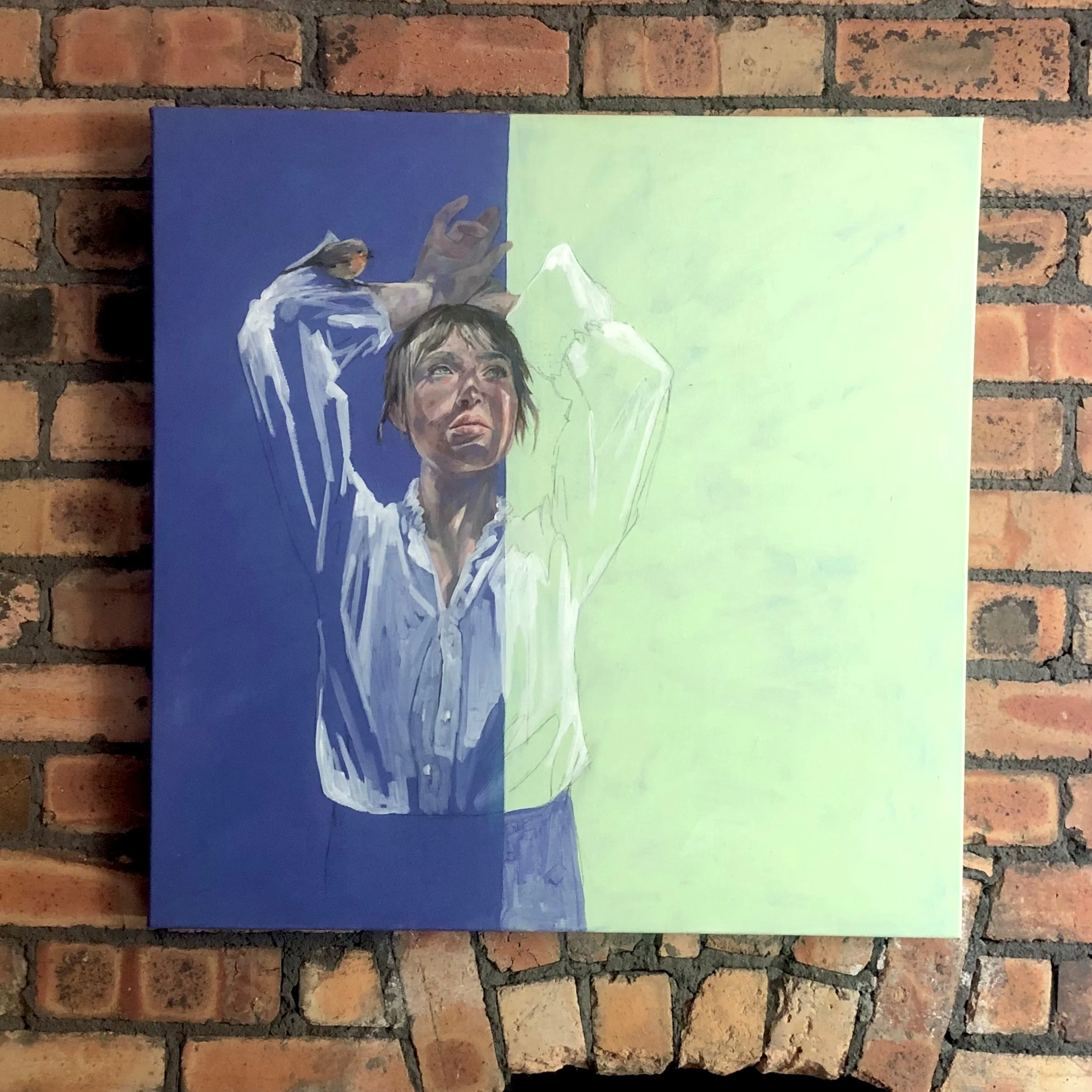 flo lee portrait florence lee and co painitng art