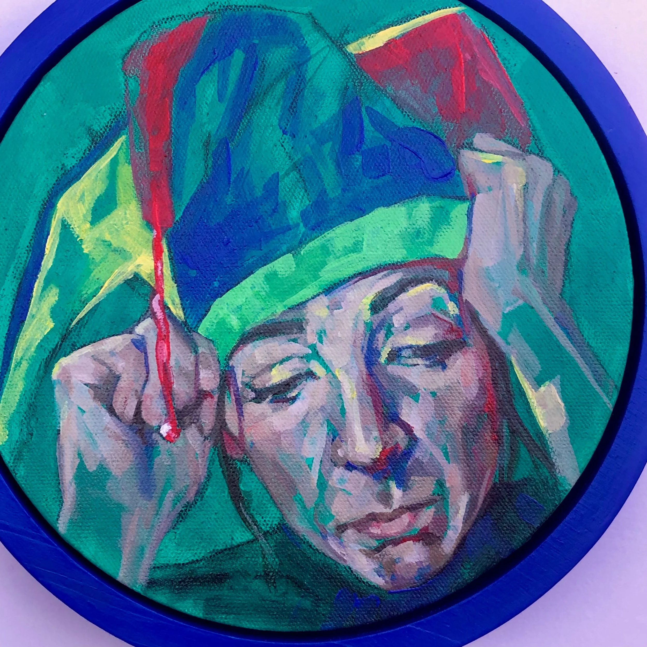 portrait art artist flo lee florence lee and co painting