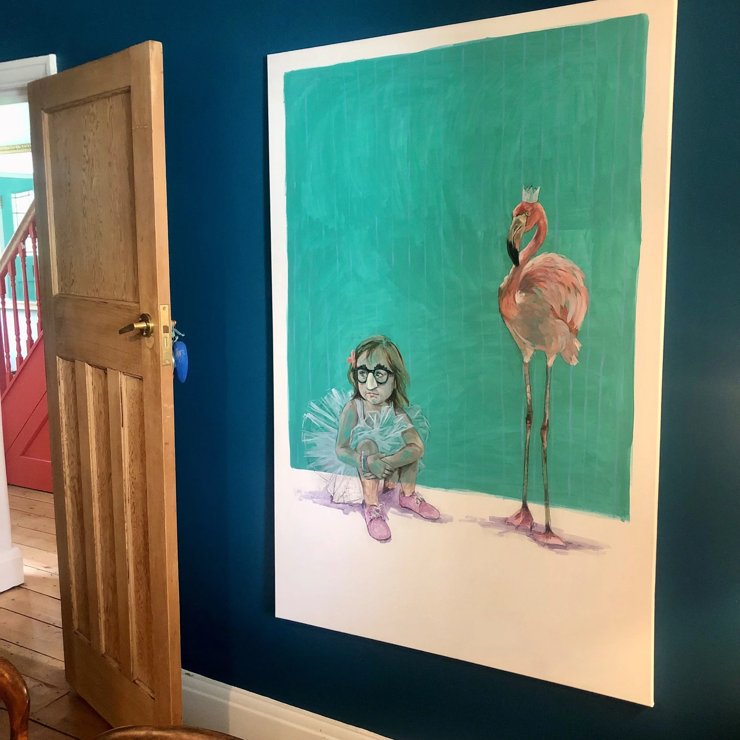 flo lee florence lee and co art artist painting portrait