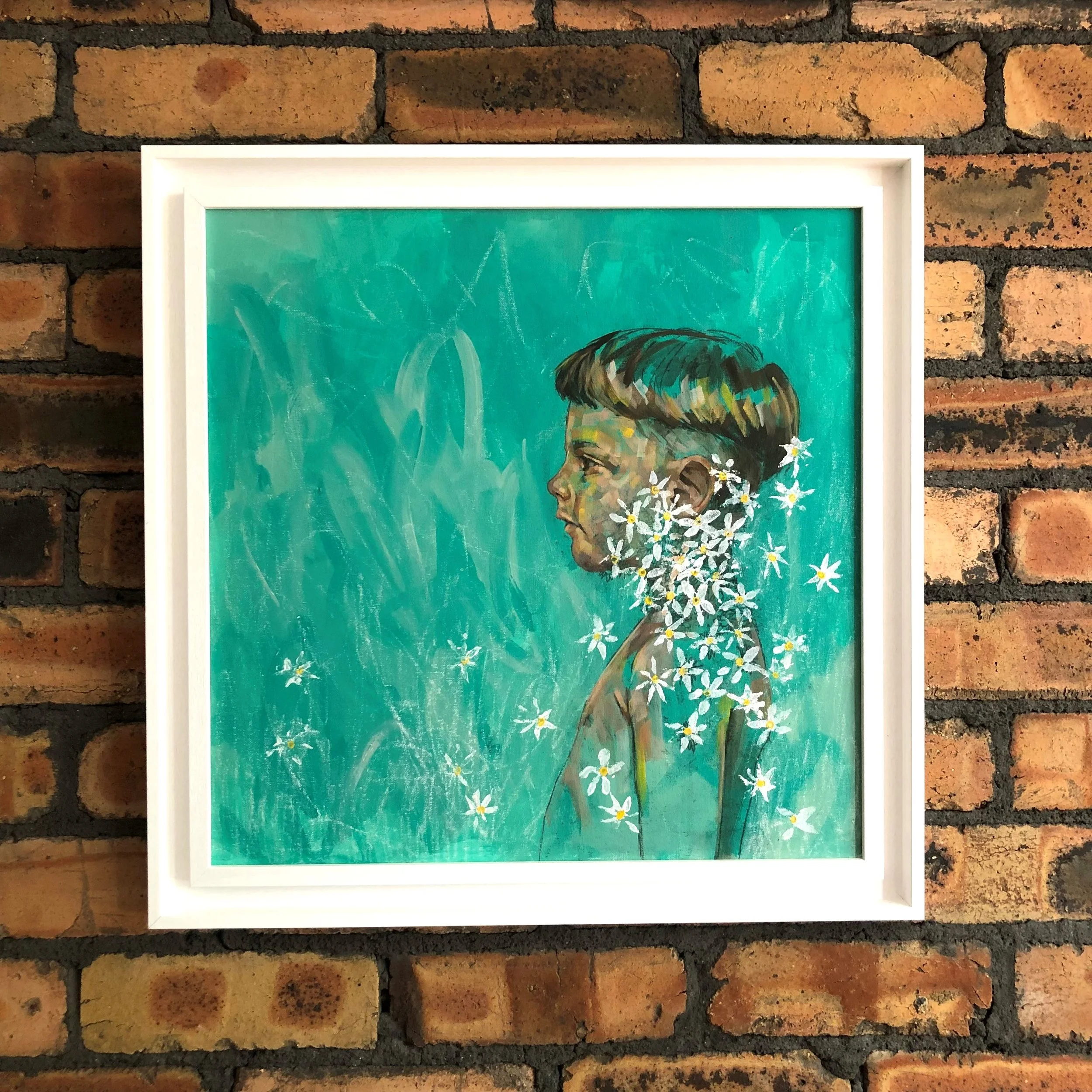 portrait art painting flo lee florence lee and co artist