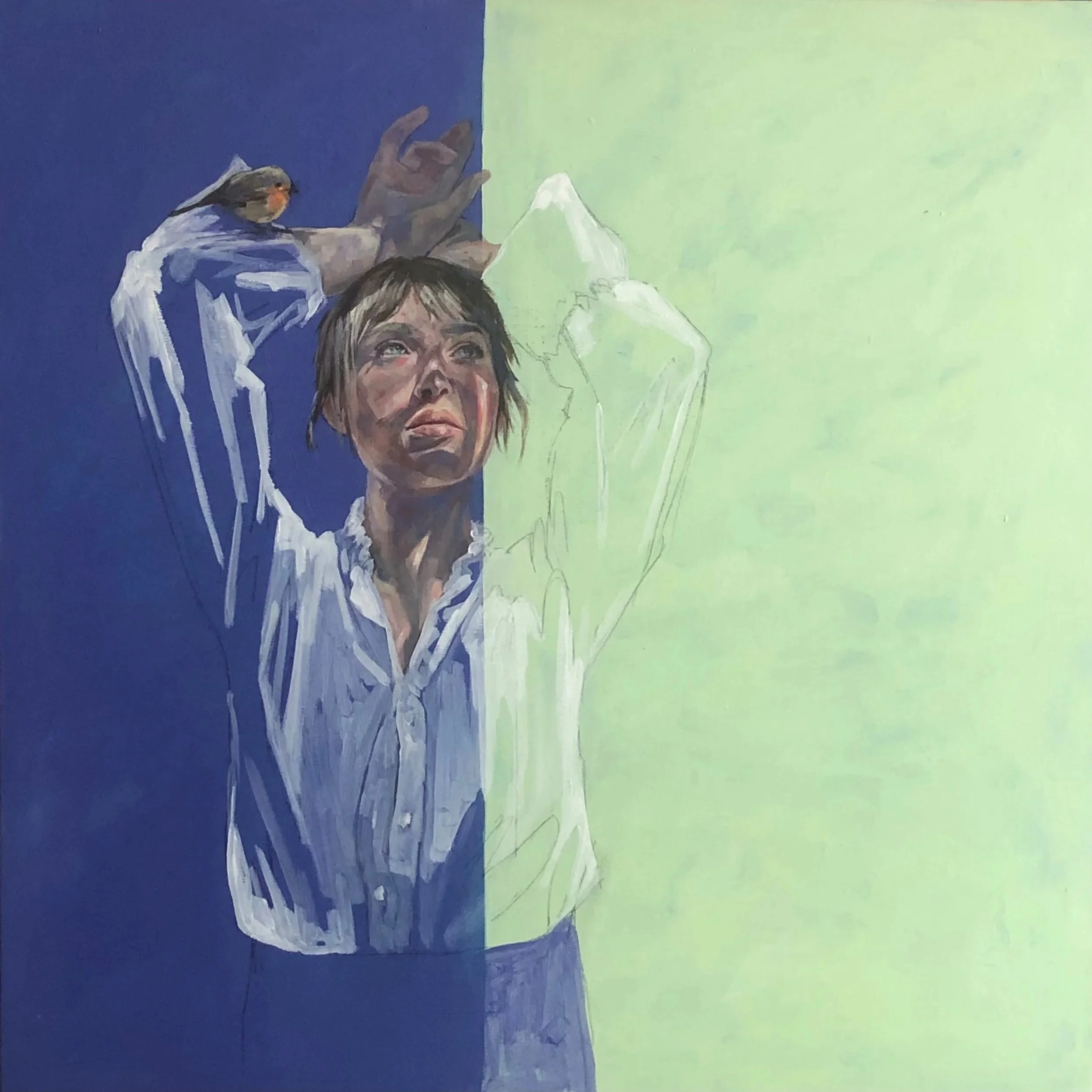flo lee portrait florence lee and co painitng art