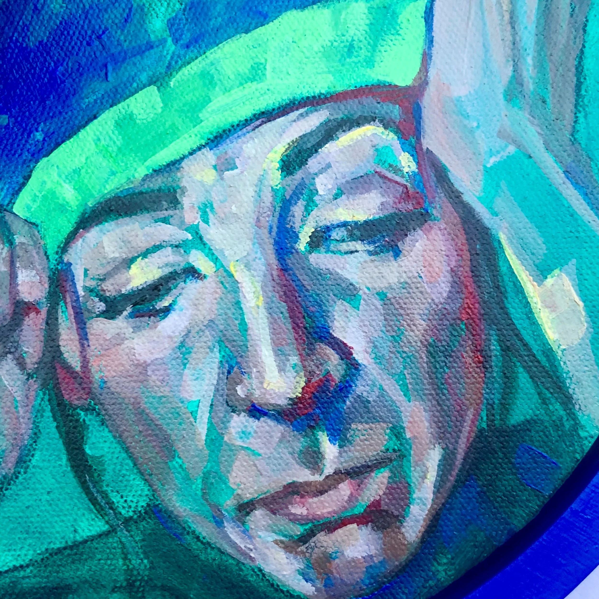 portrait art artist flo lee florence lee and co painting