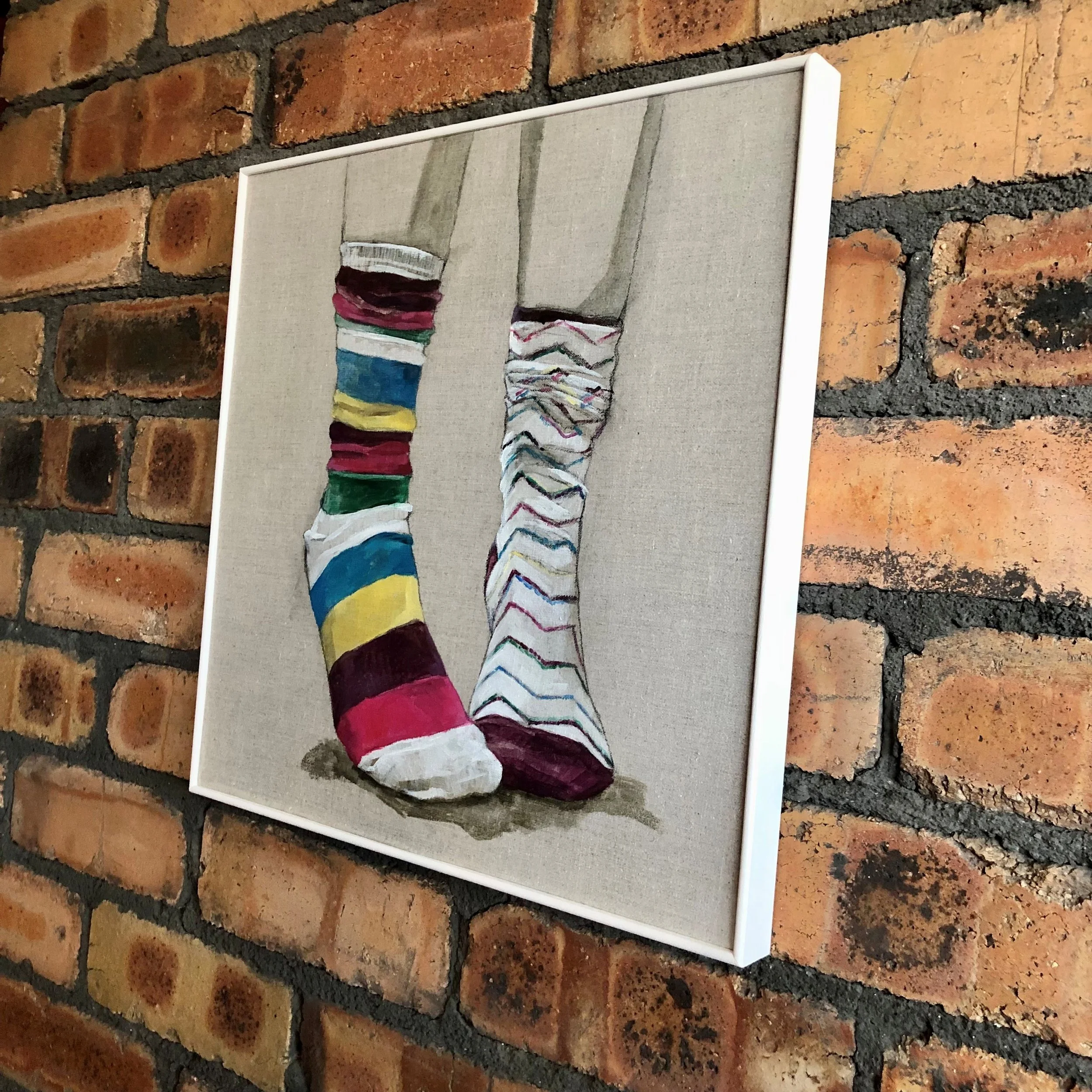 Flo lee painting art artist portrait art florenceleeandco