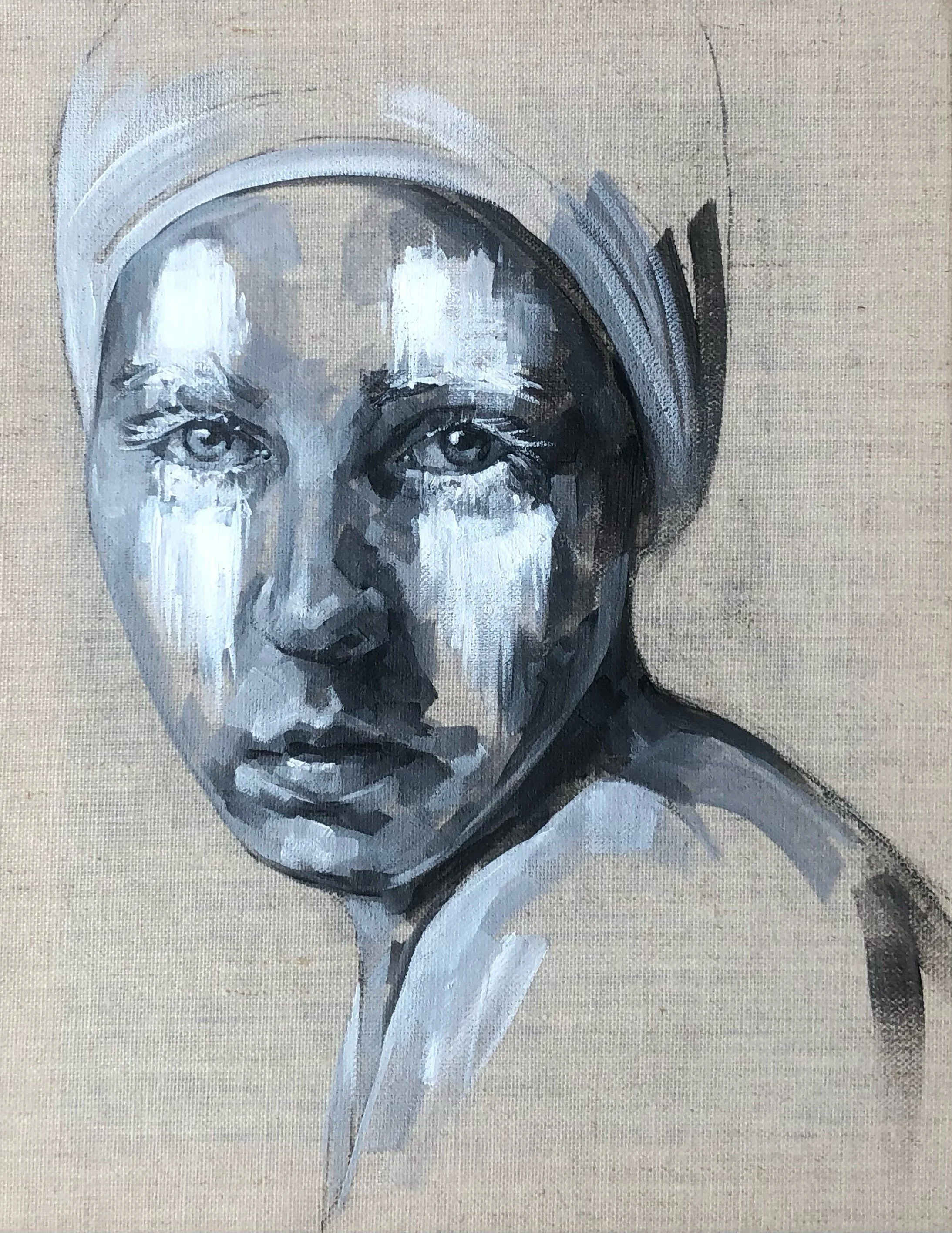 flo lee portrait art artist florence lee and co