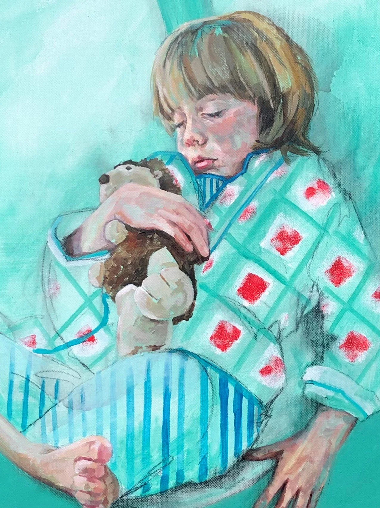 flo lee florence lee and co portrait art artist