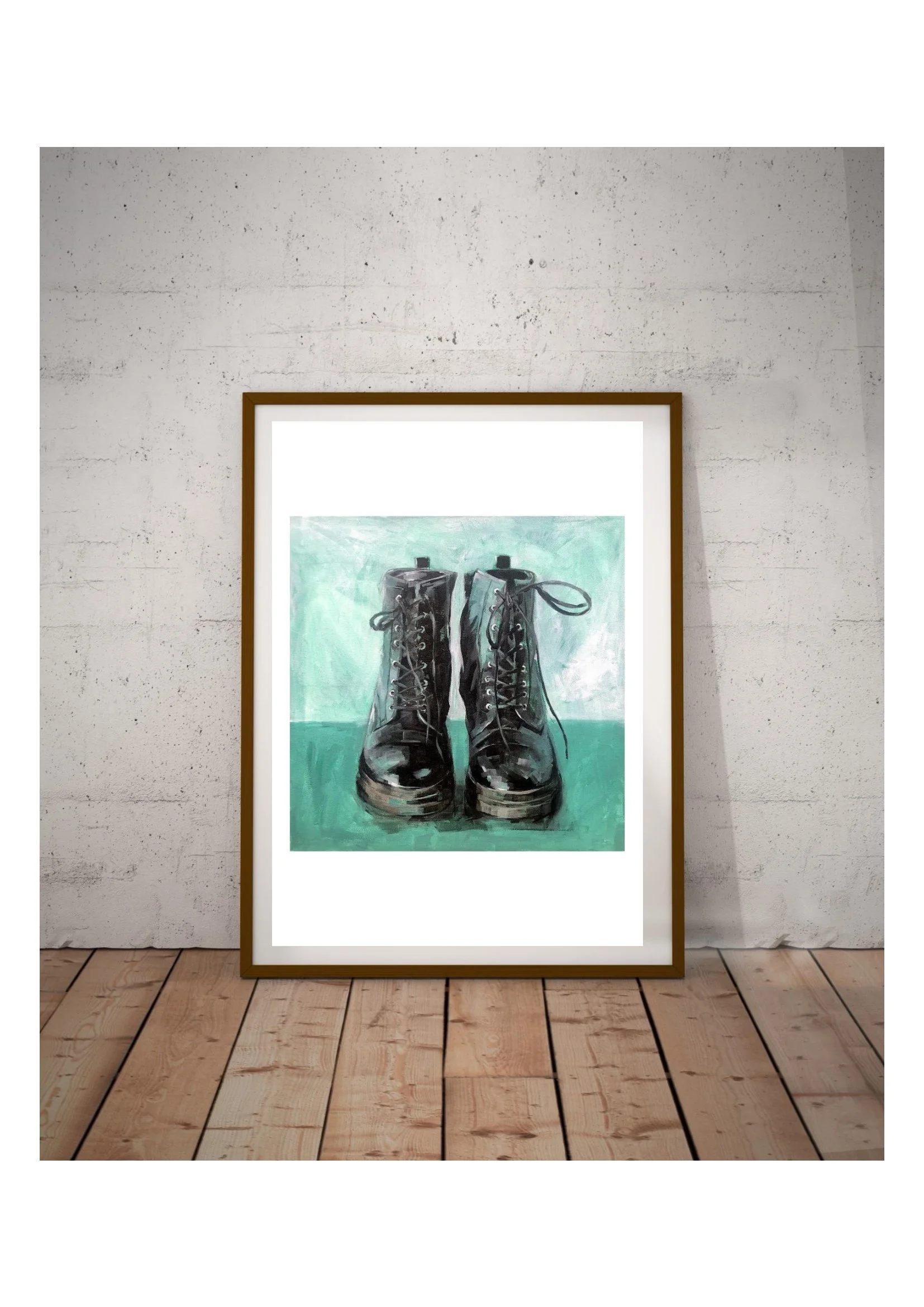"These boots" -Open Edition Fine Art Print