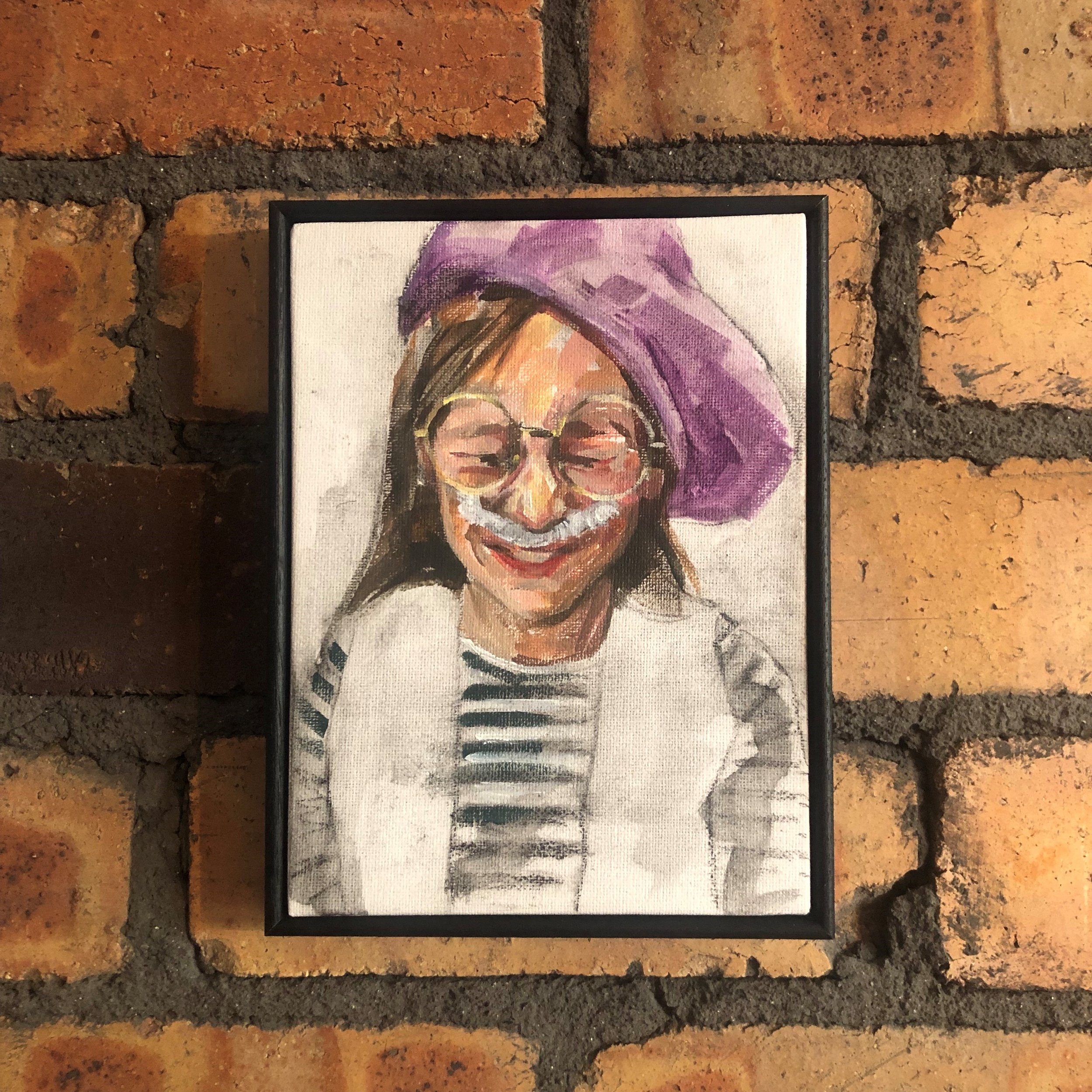 flo lee florence lee and co painting portrait art