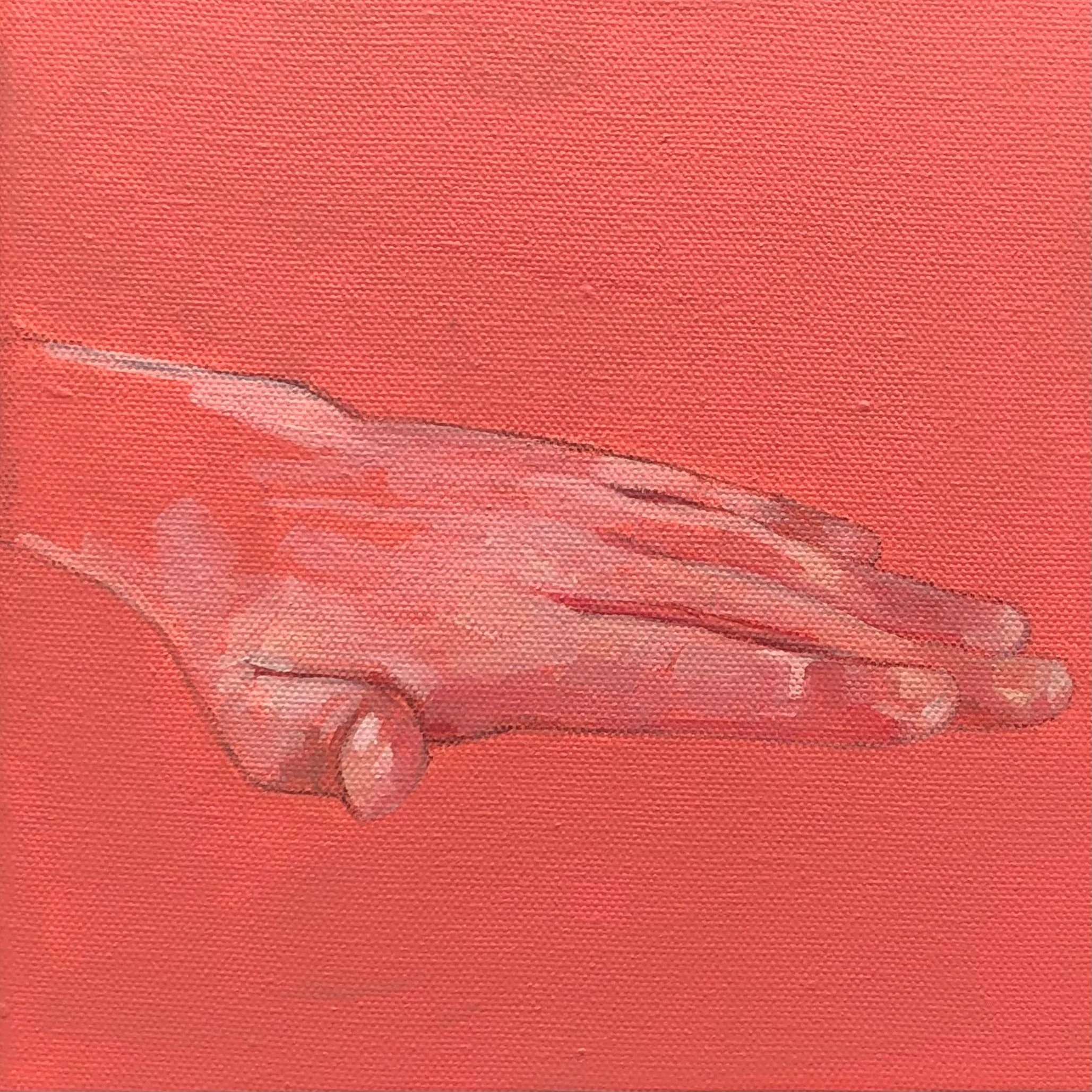 painitng art portrait hand flo lee artist florence lee and co