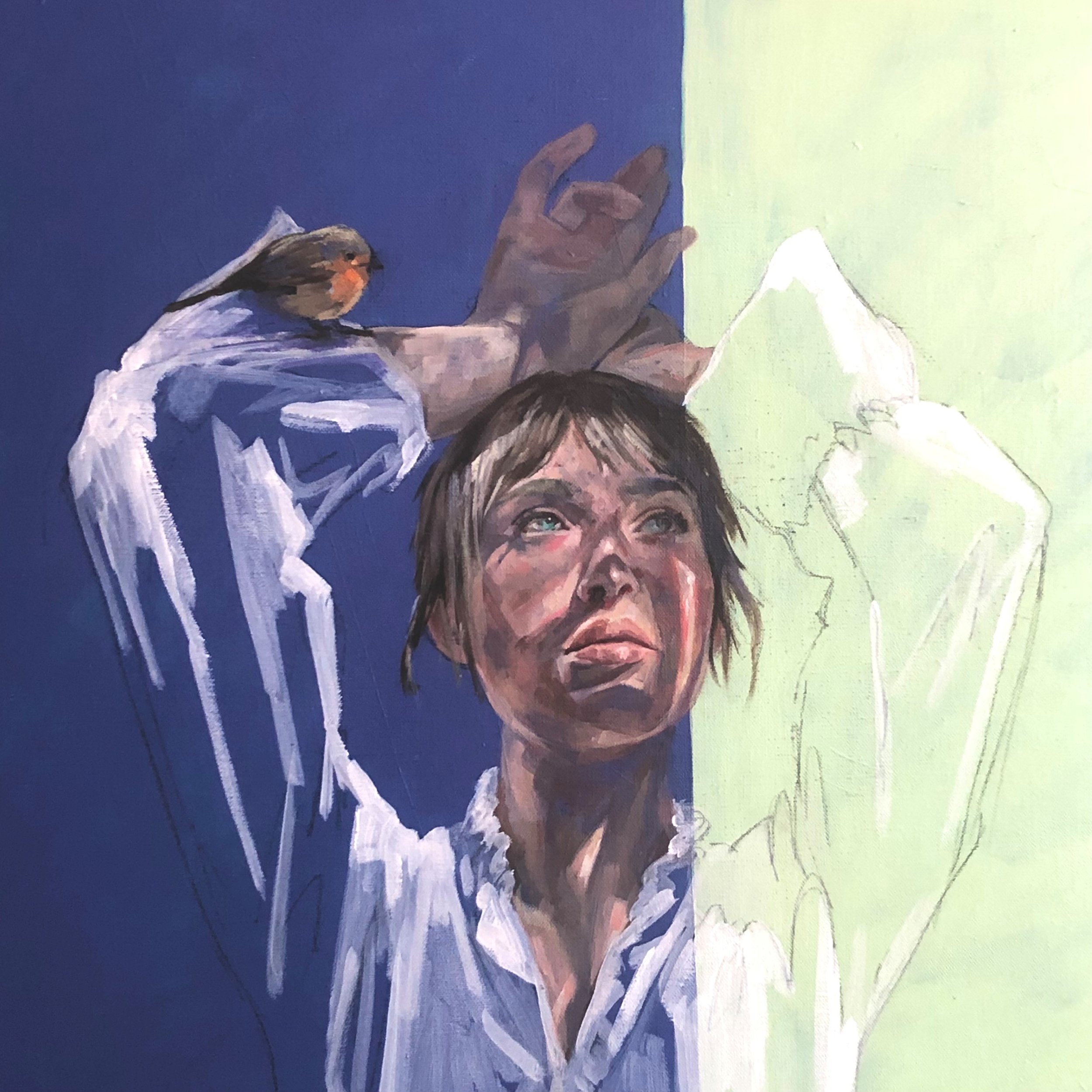 flo lee portrait florence lee and co painitng art