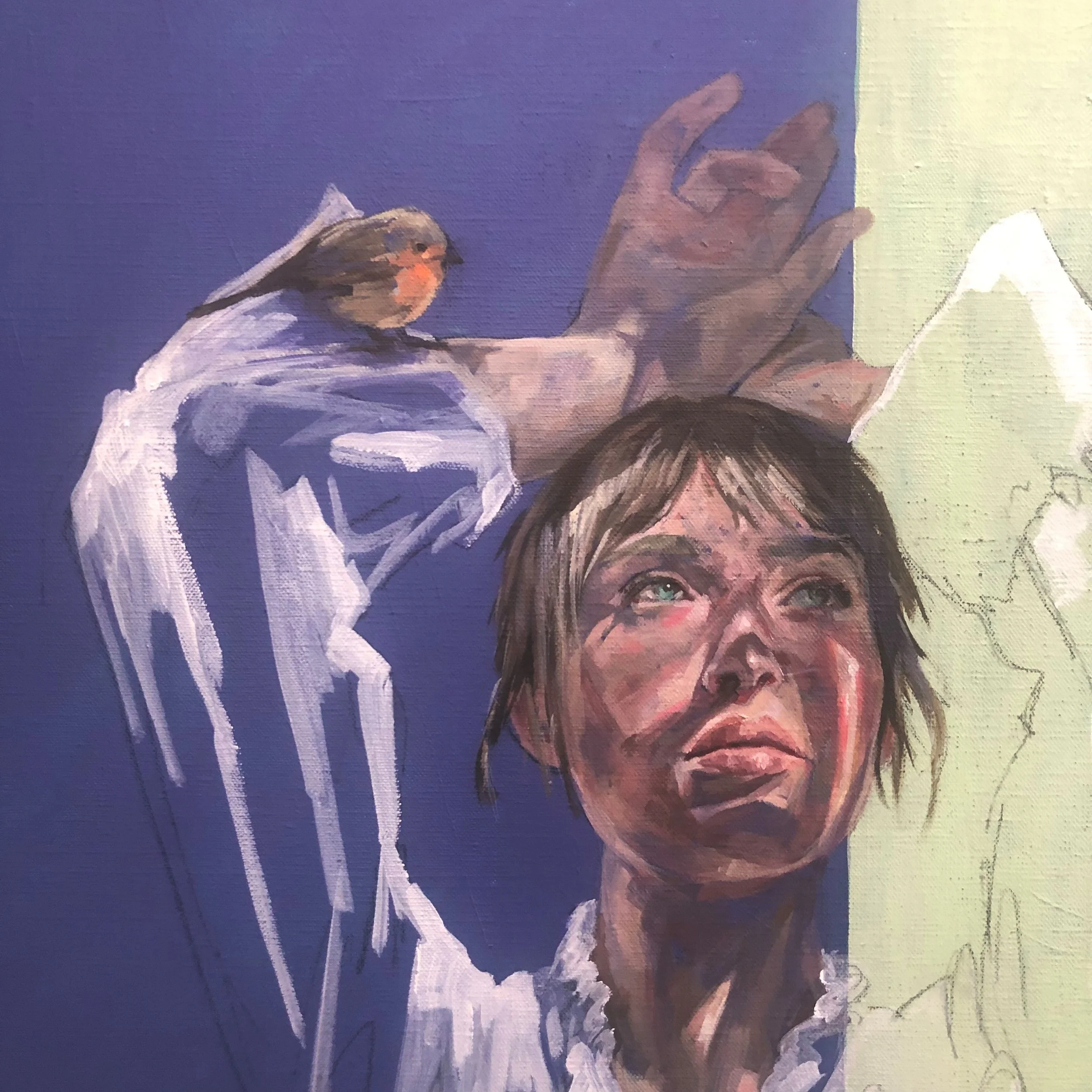 flo lee portrait florence lee and co painitng art