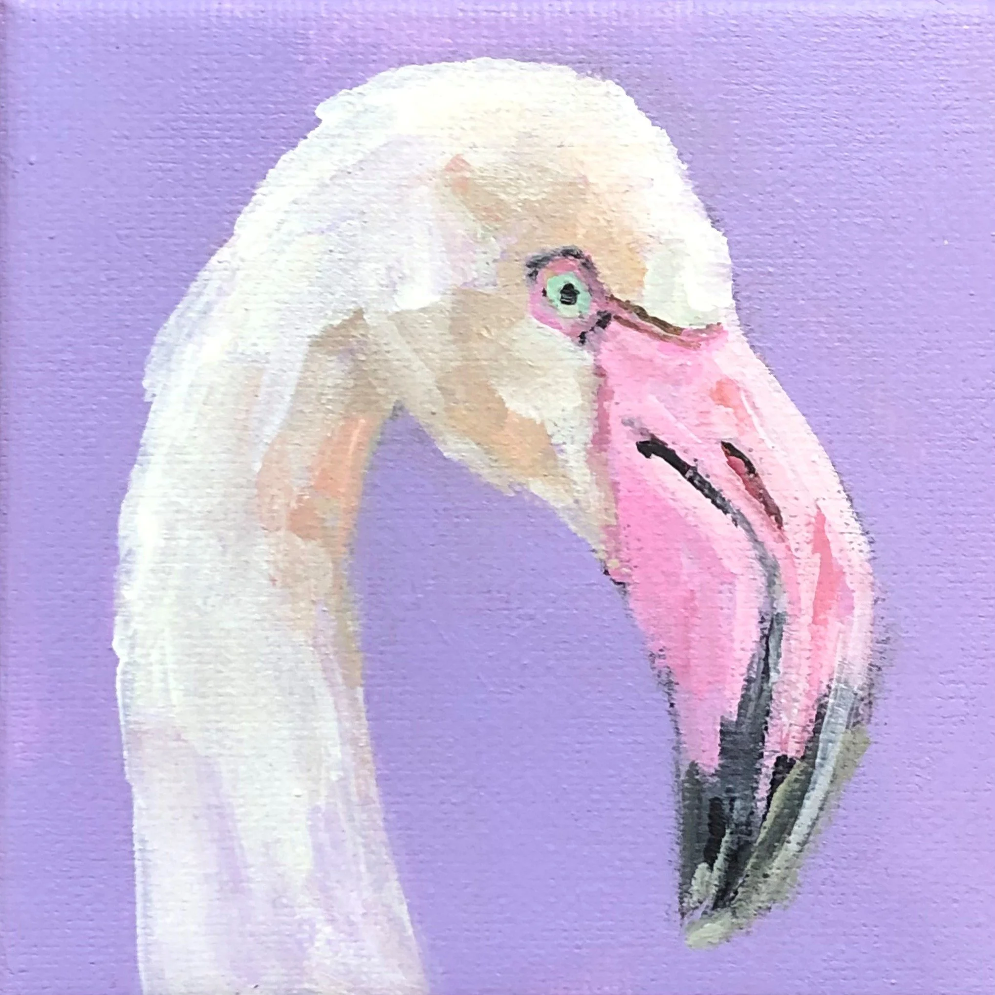 Flo lee painting art artist portrait art florenceleeandco