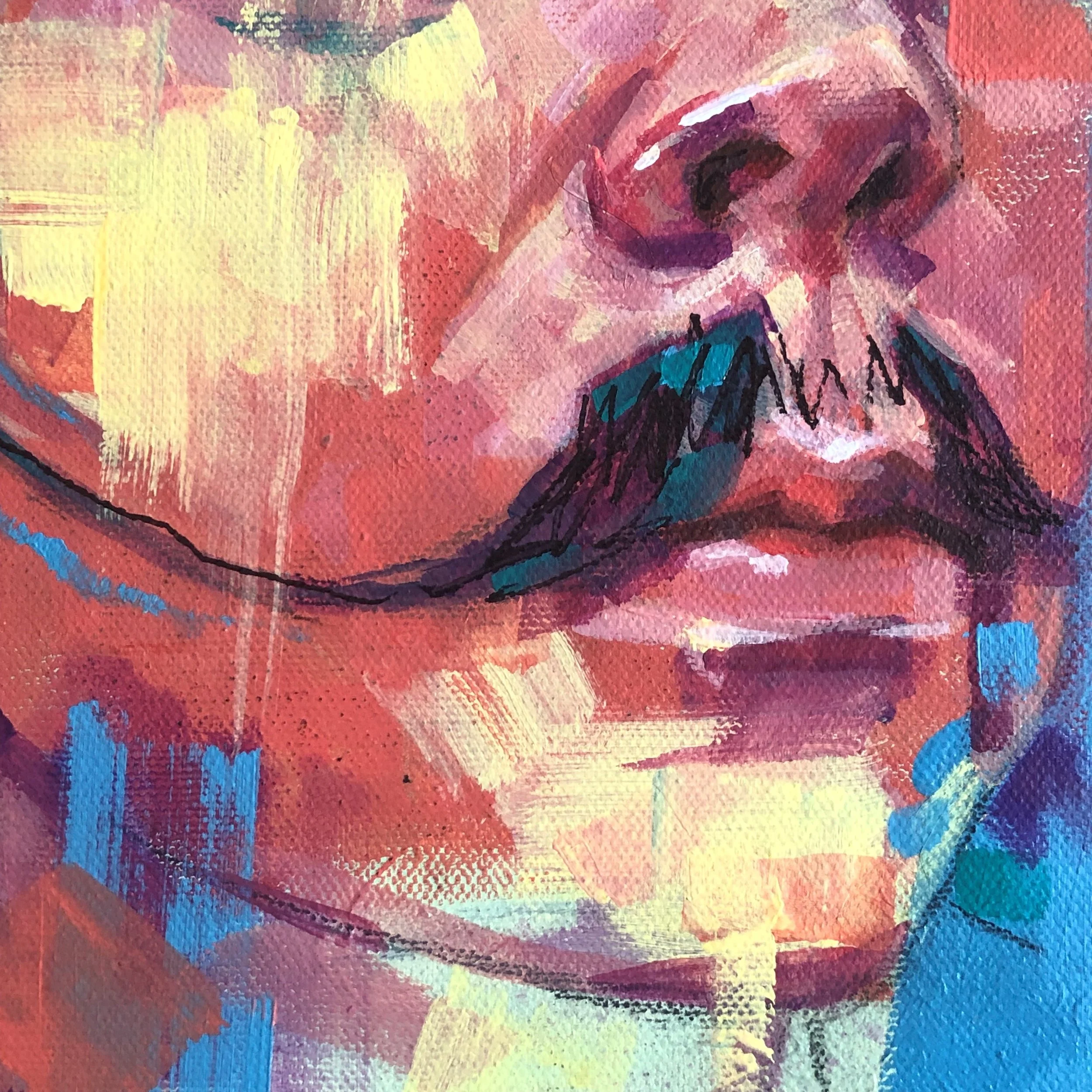 flo lee art painting artist florence lee and co original art