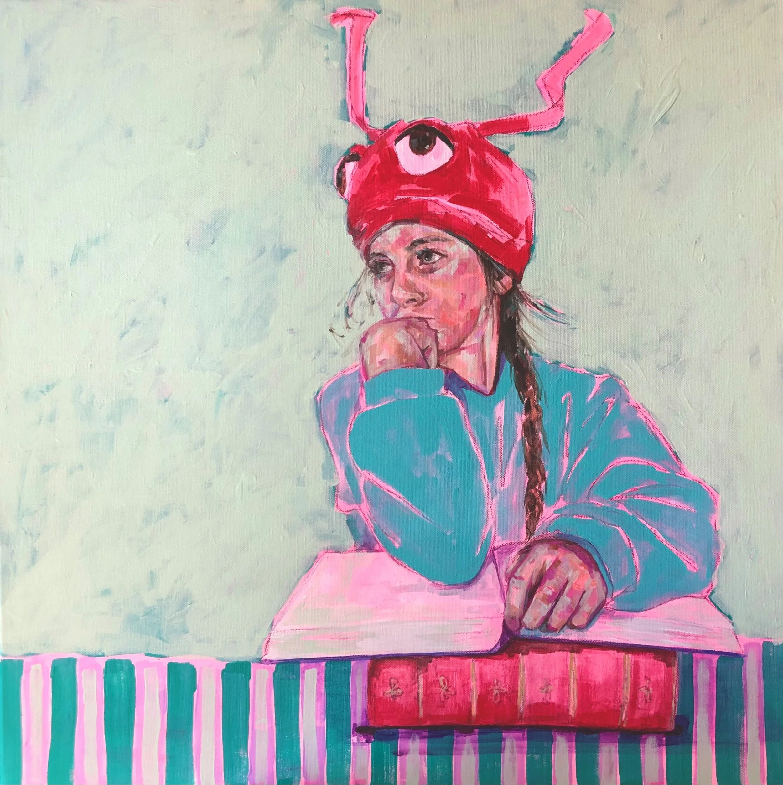 flo lee florence lee and co art portrait painting