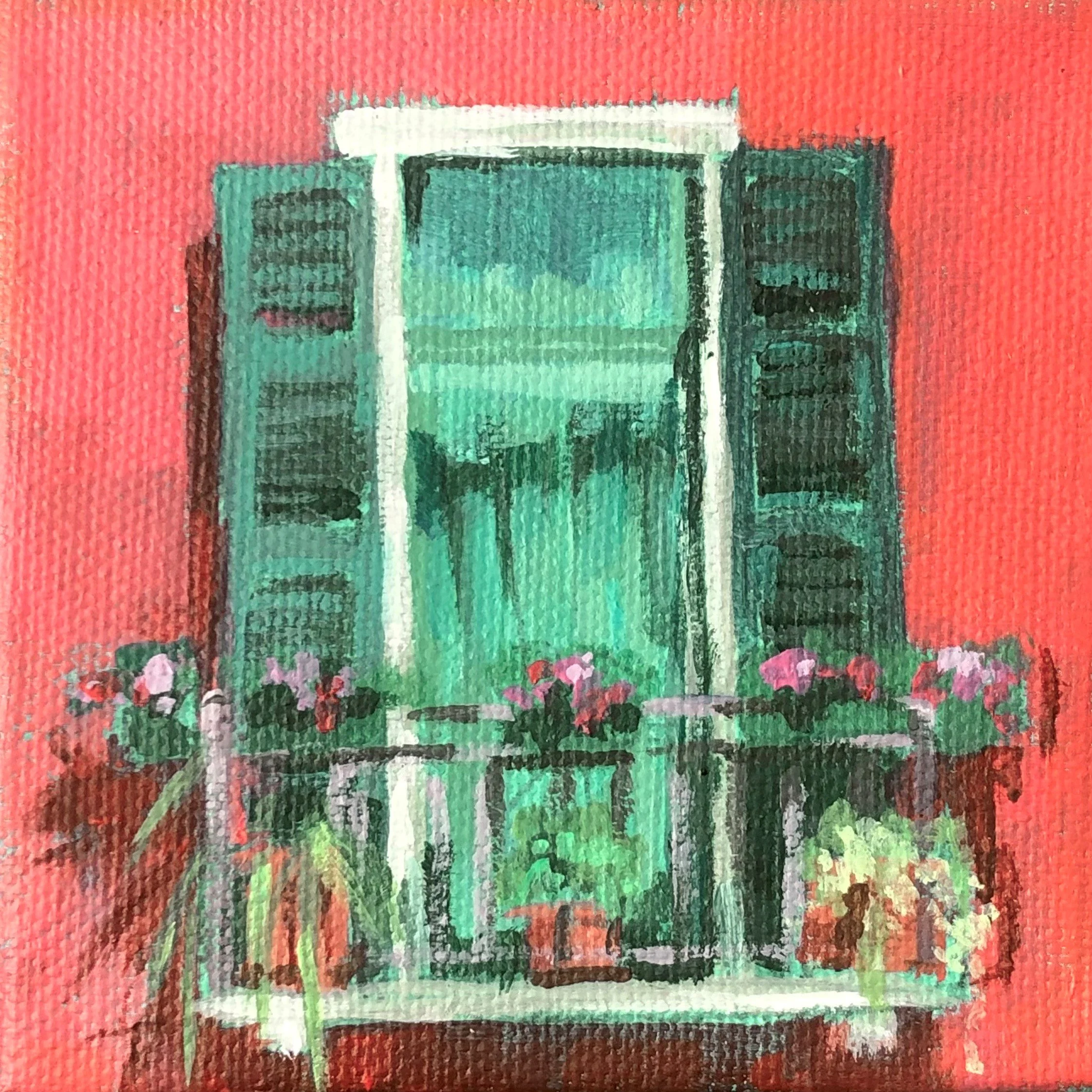 flo lee florence lee and co portrait art painting