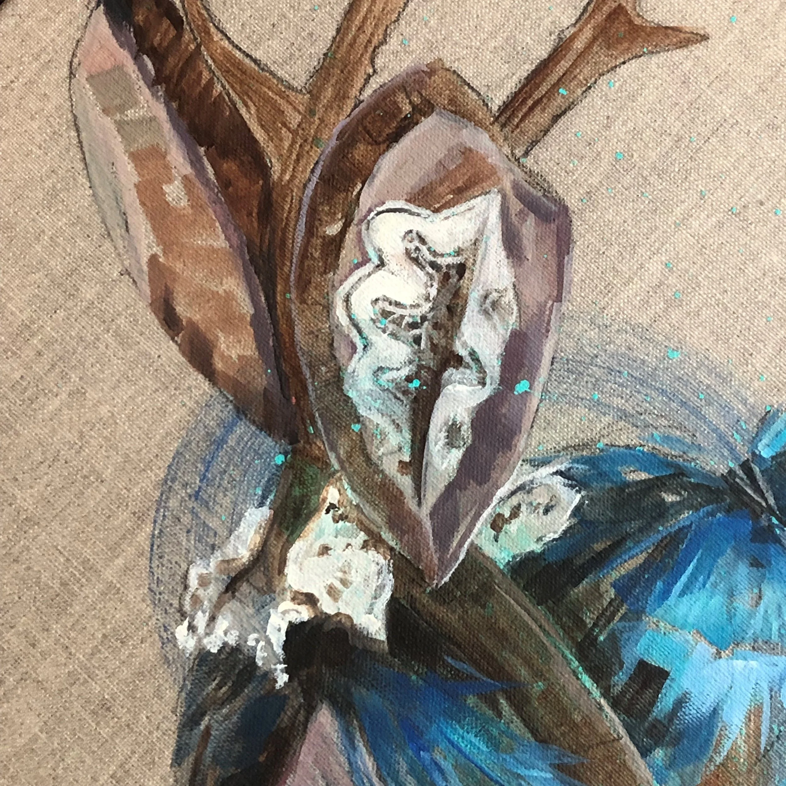 flo lee art painting artist florence lee and co original art