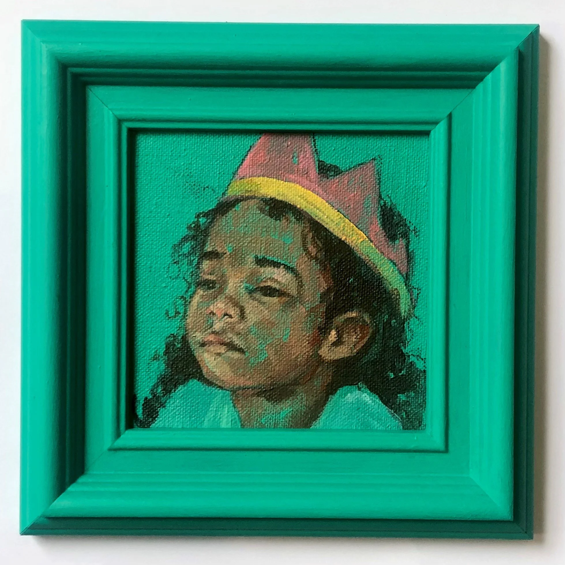 flo lee florence lee and co painting portrait art