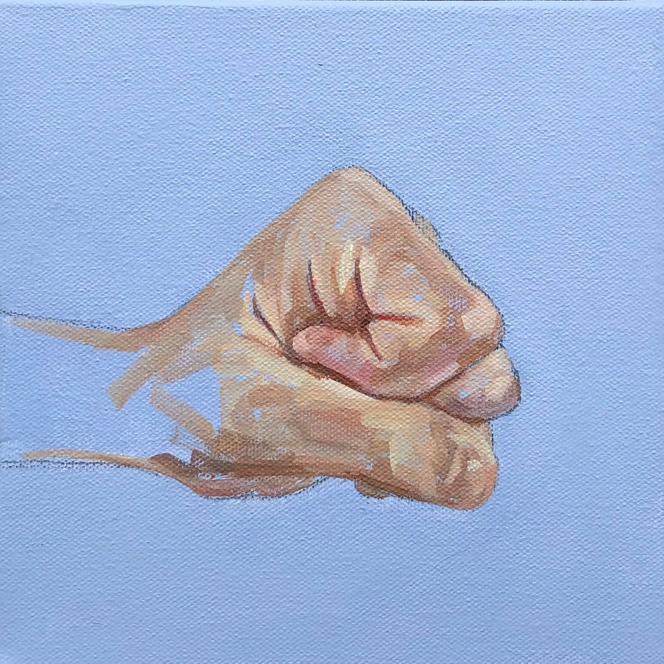 painitng art portrait hand flo lee artist florence lee and co