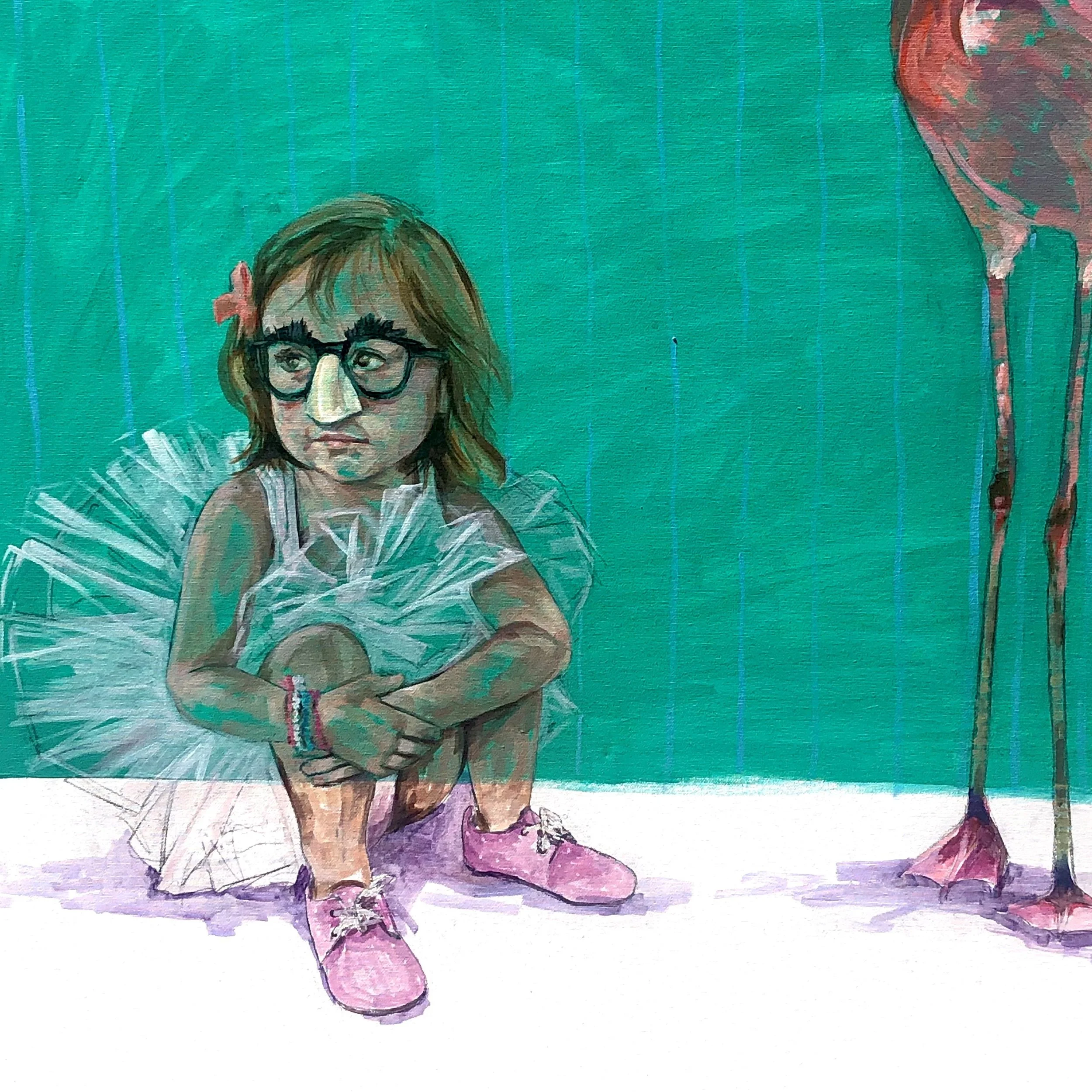 flo lee florence lee and co art artist painting portrait
