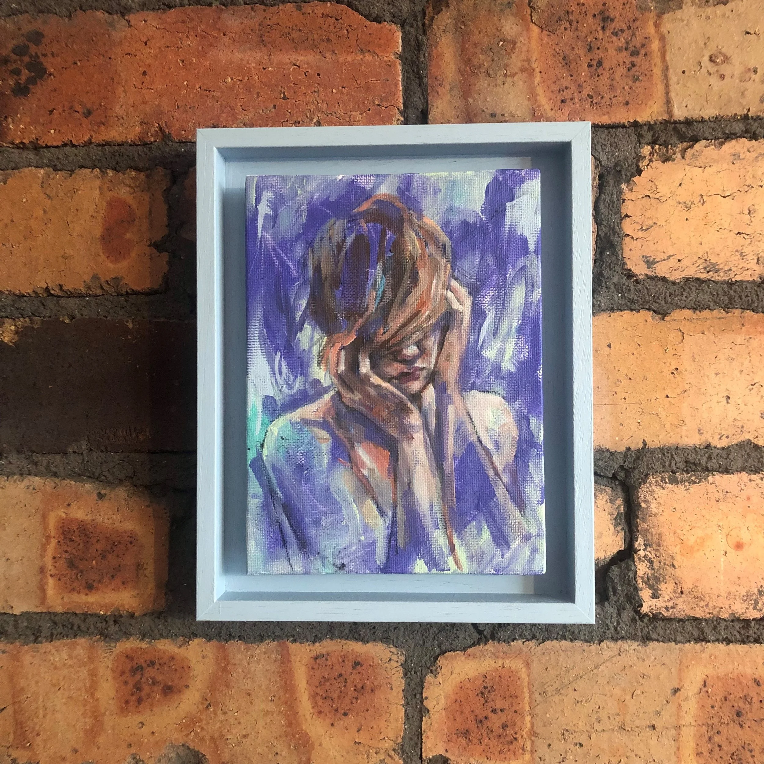 flo lee florence lee and co painting portrait art