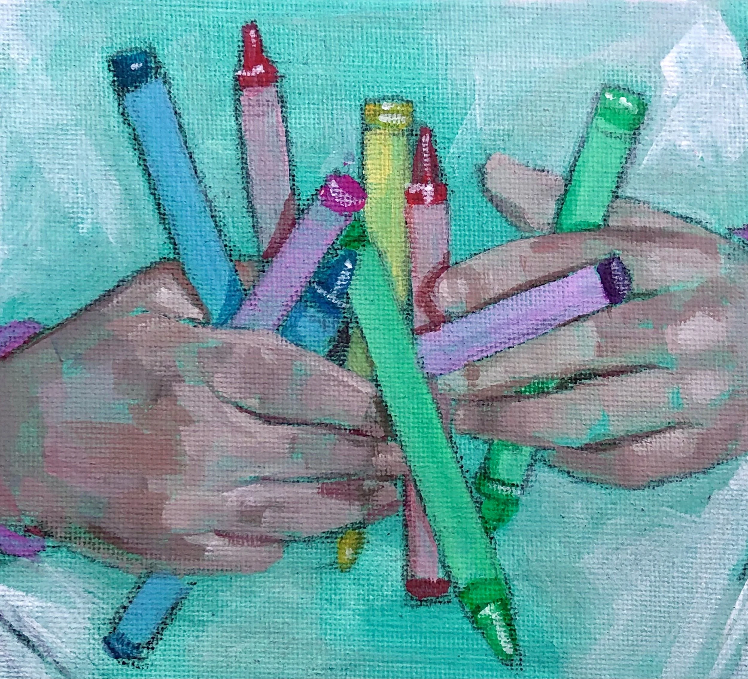 portrait art artist flo lee florence lee and co painting