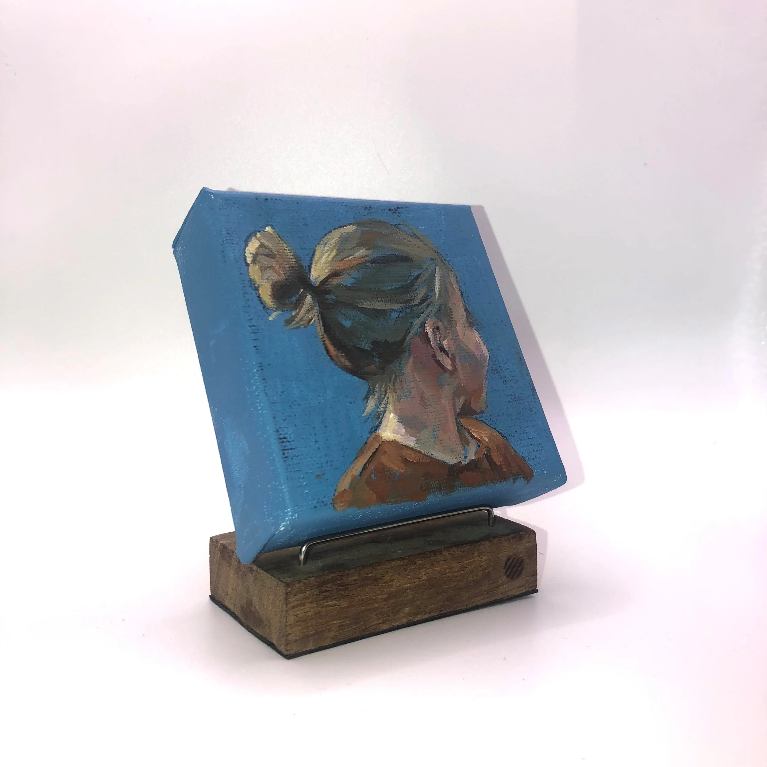flo lee florence lee and co portrait art painting