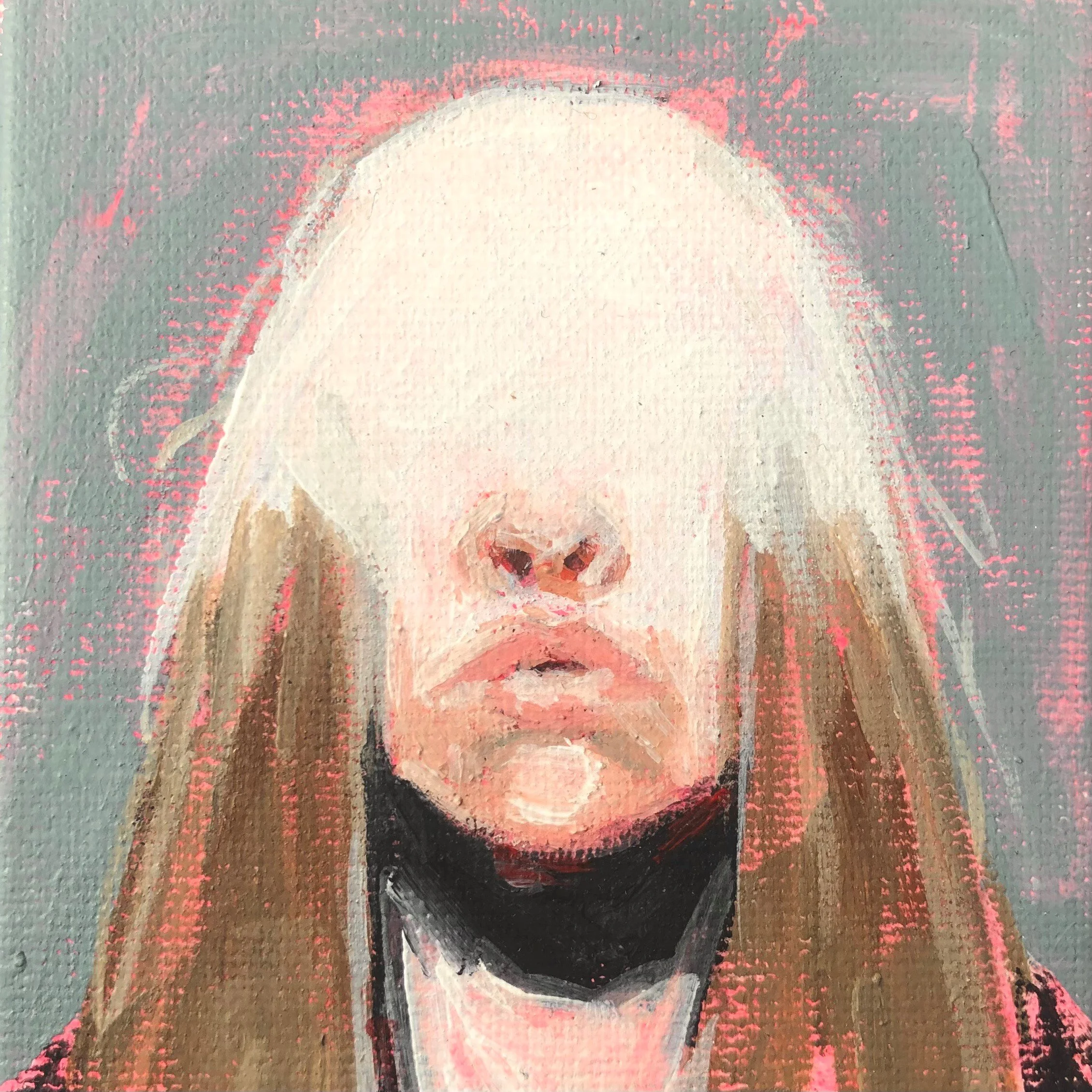 Flo lee painting art artist portrait art florenceleeandco