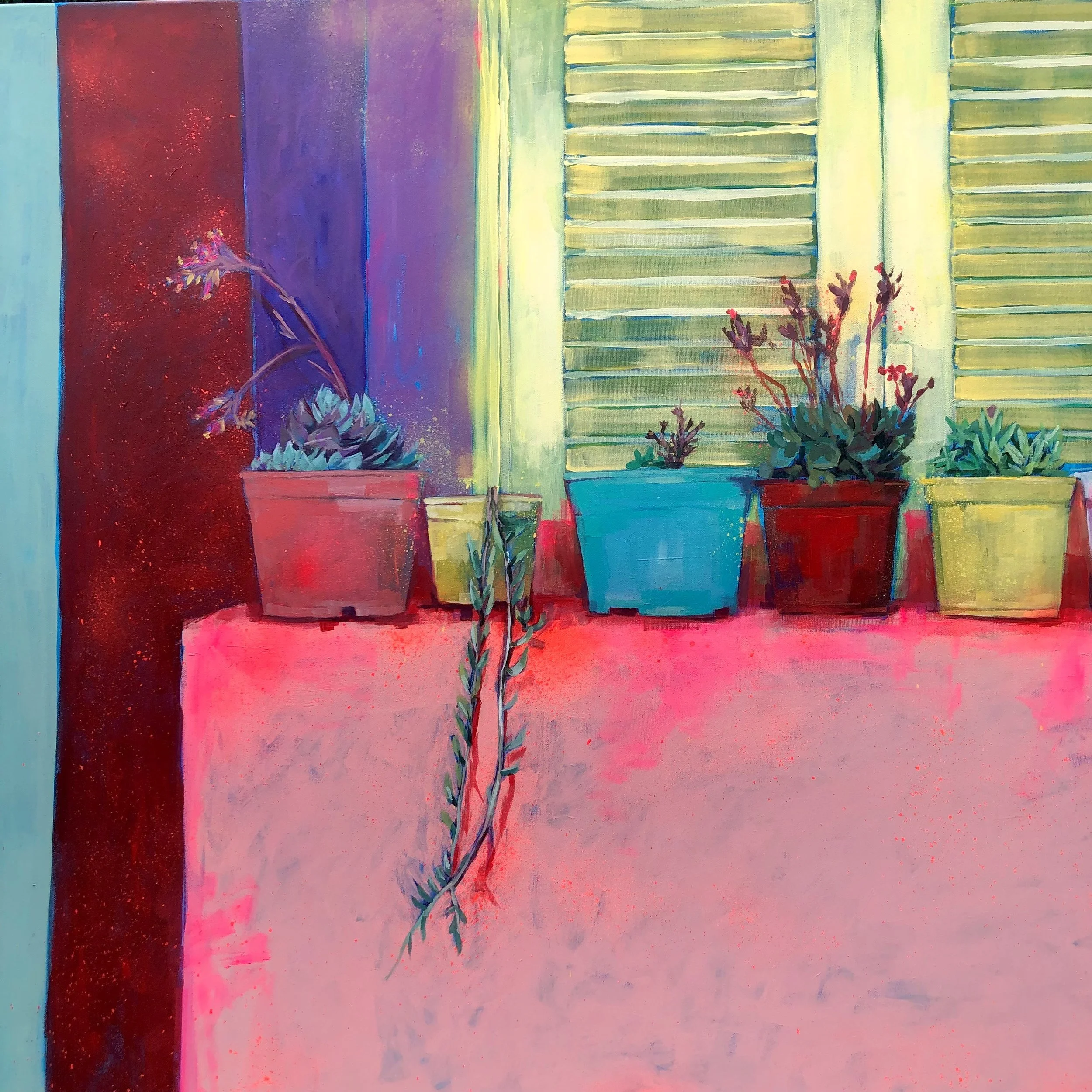 flo lee florence lee and co painting art artist