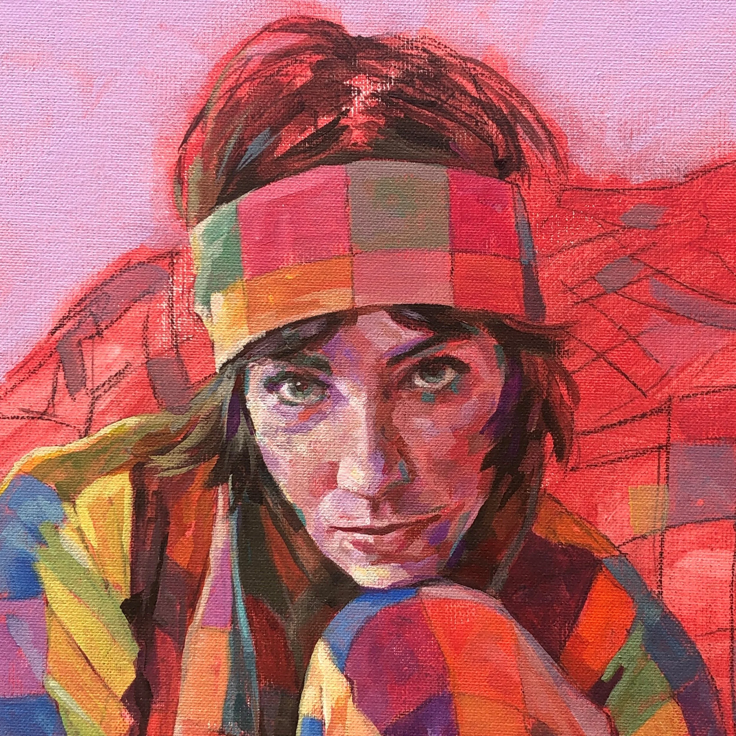 flo lee florence lee and co portrait portraiture art artist painting