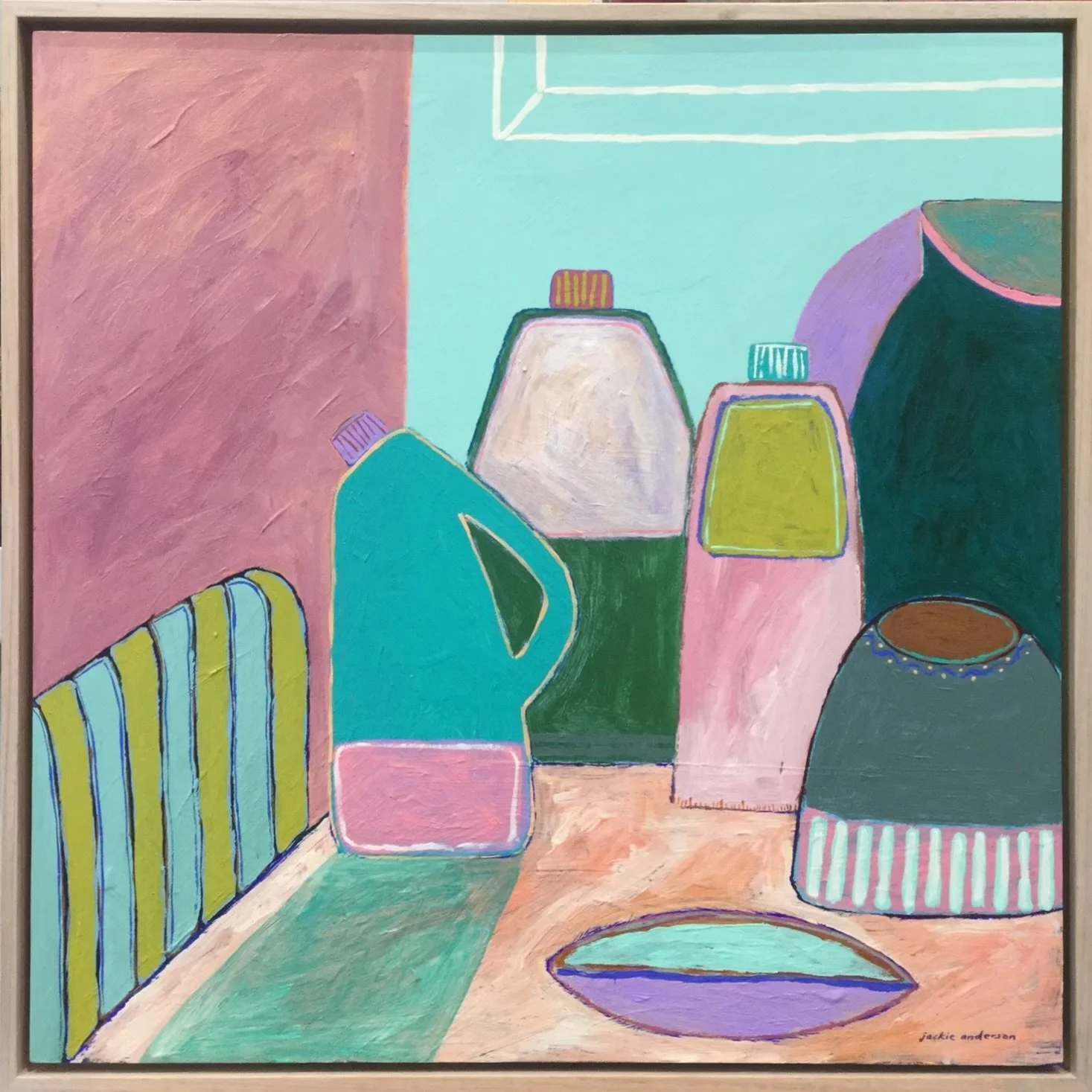 Chartreuse Striped chair.jpg